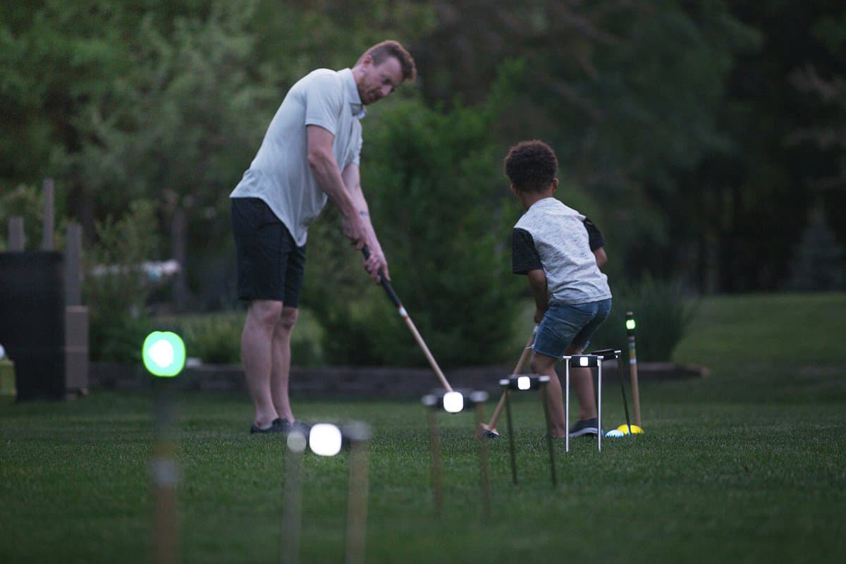 Product gallery image number 3 for product Night & Day Croquet