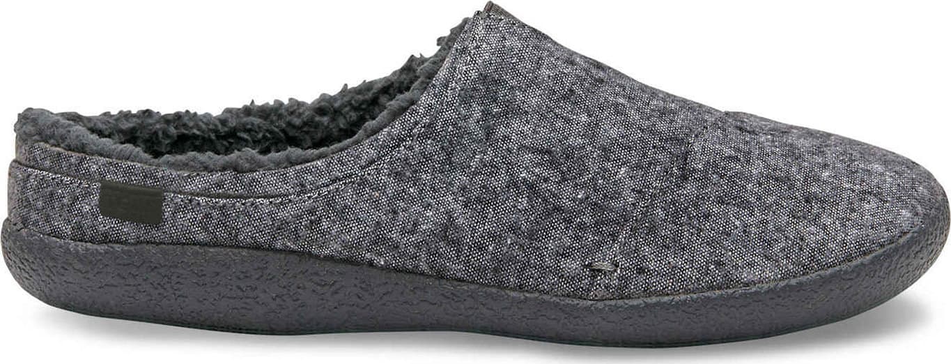 Product gallery image number 1 for product Berkeley Grey Slub Textile Slippers - Men's
