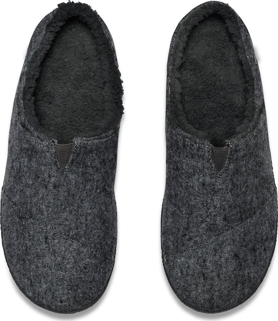 Product gallery image number 2 for product Berkeley Grey Slub Textile Slippers - Men's