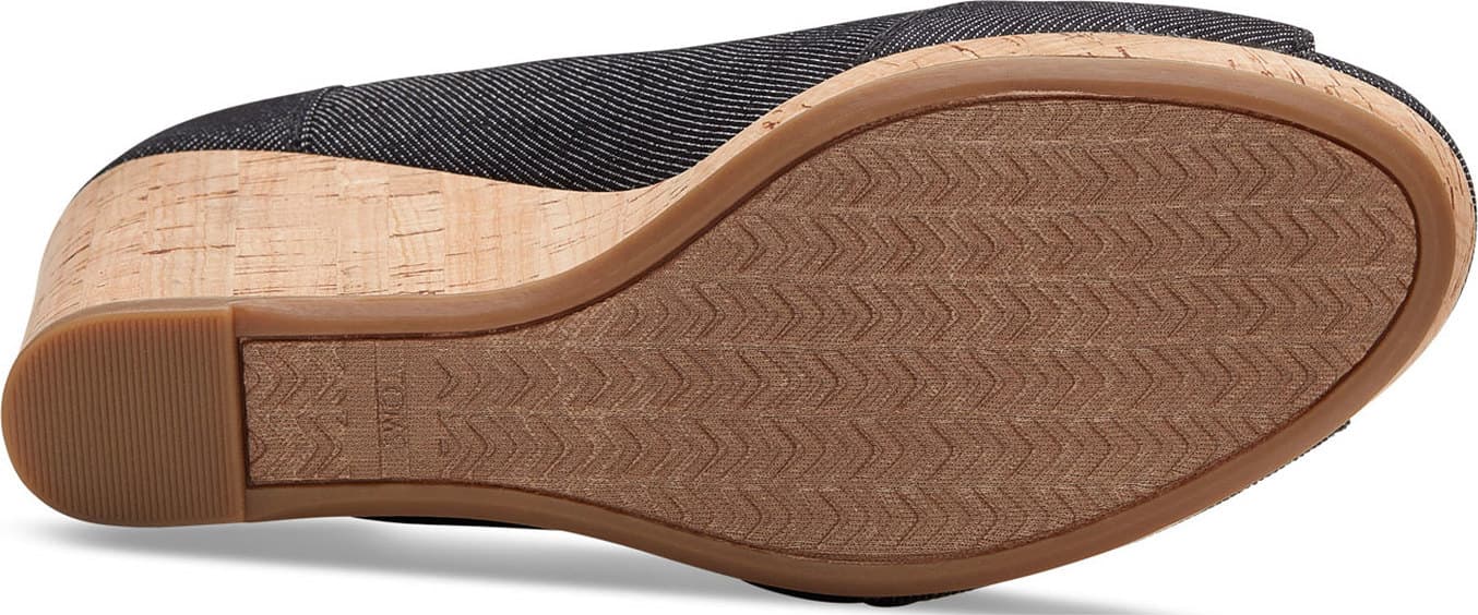 Product gallery image number 2 for product Stella Peep Toe Wedge Shoes - Women's