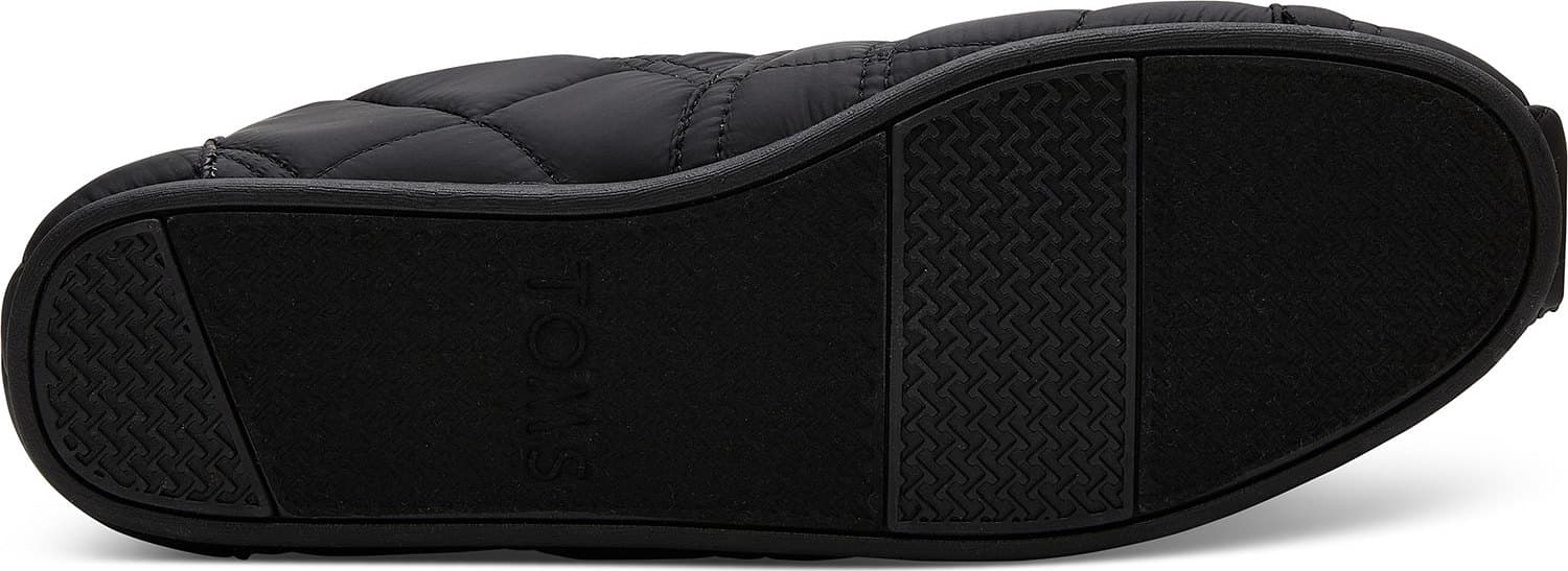 Product gallery image number 2 for product Classics Black Quilted Nylon Shoes - Men's