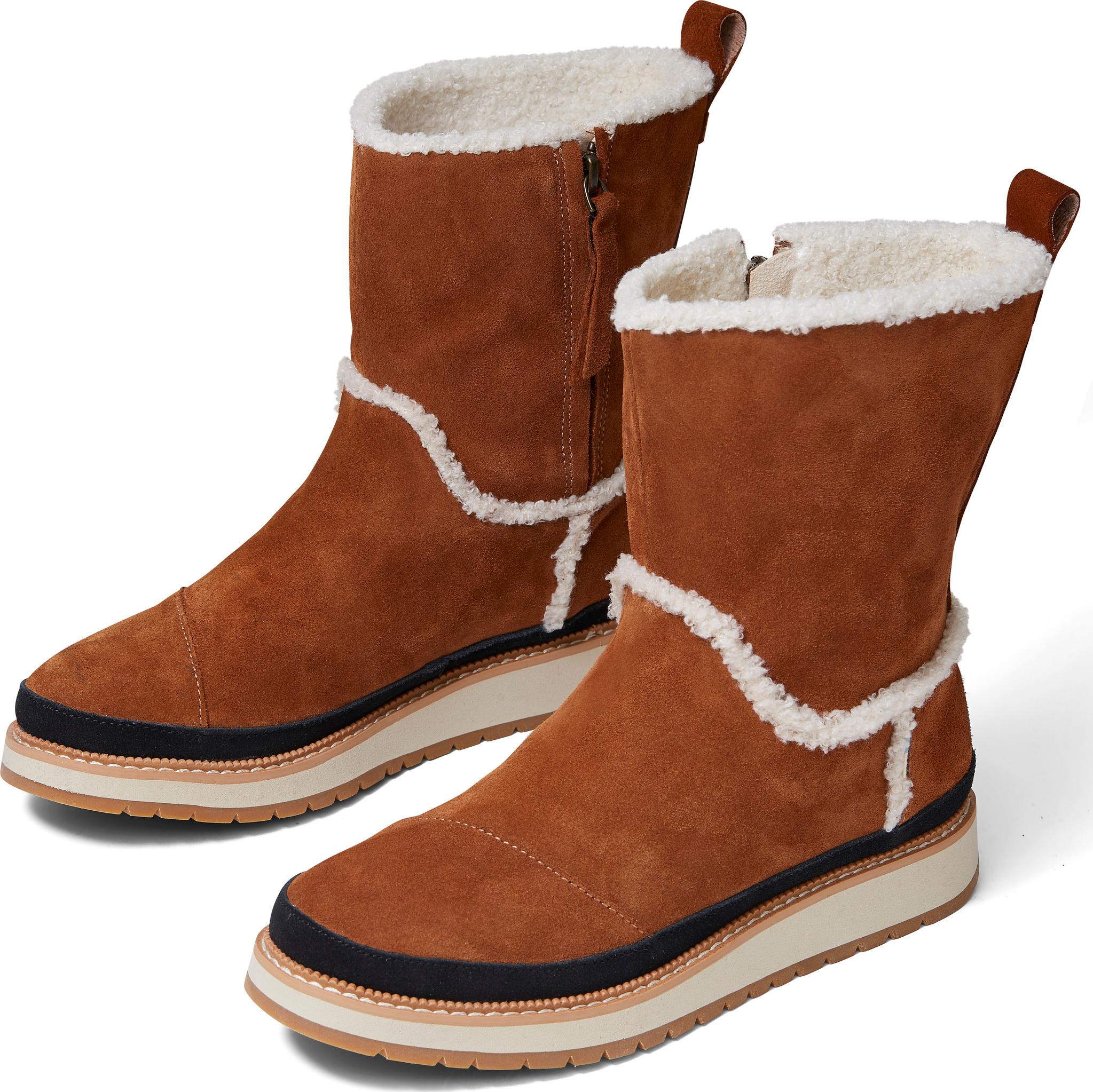Product gallery image number 4 for product Water Resistant Cinnamon Suede Makenna Boots - Women's