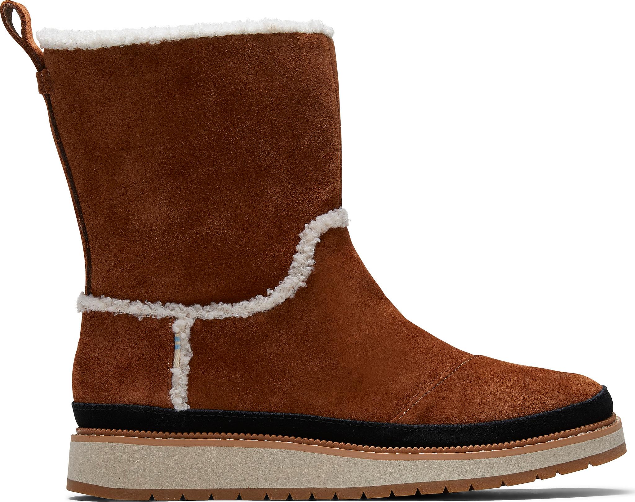 Product gallery image number 1 for product Water Resistant Cinnamon Suede Makenna Boots - Women's