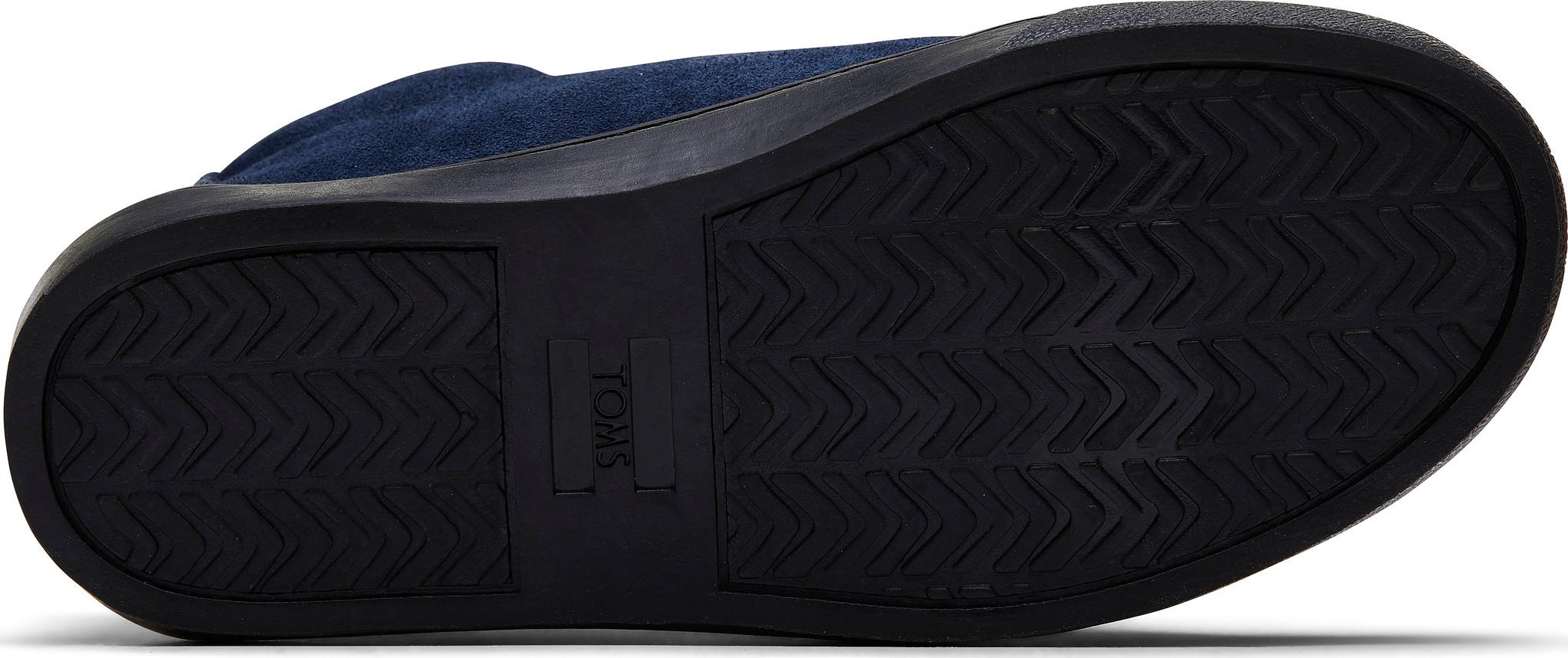 Product gallery image number 4 for product Navy Suede Lenny Sneakers - Kids