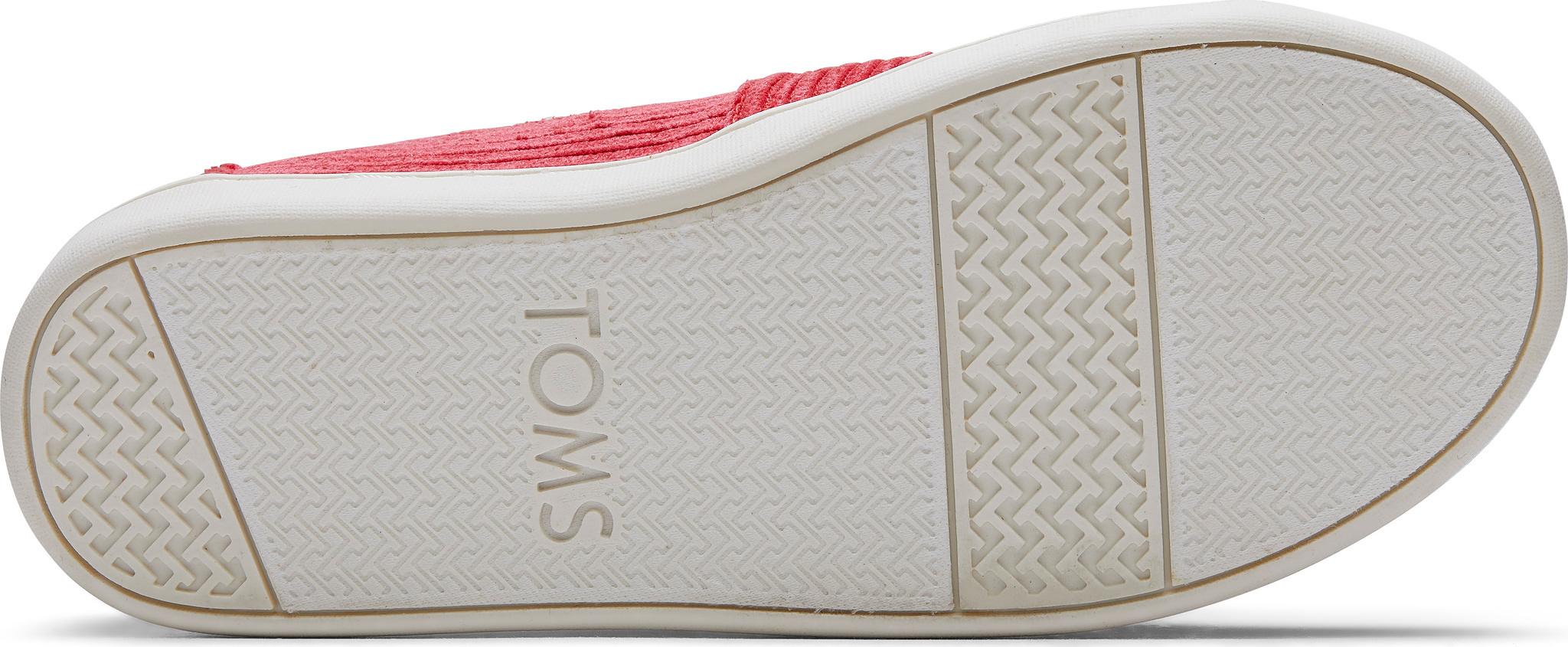 Product gallery image number 3 for product Red Corduroy Alpargata Shoes - Kids