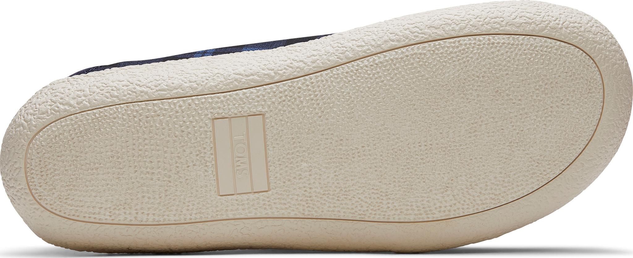 Product gallery image number 4 for product Navy Twill Check Rodeo Slippers - Men's