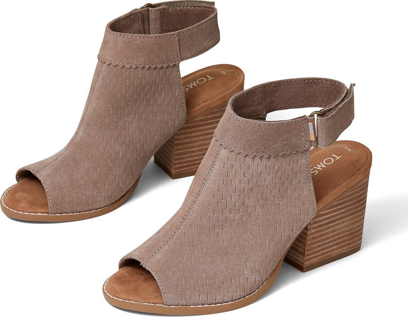 Product gallery image number 4 for product Grenada Perforated Suede Sandals - Women's