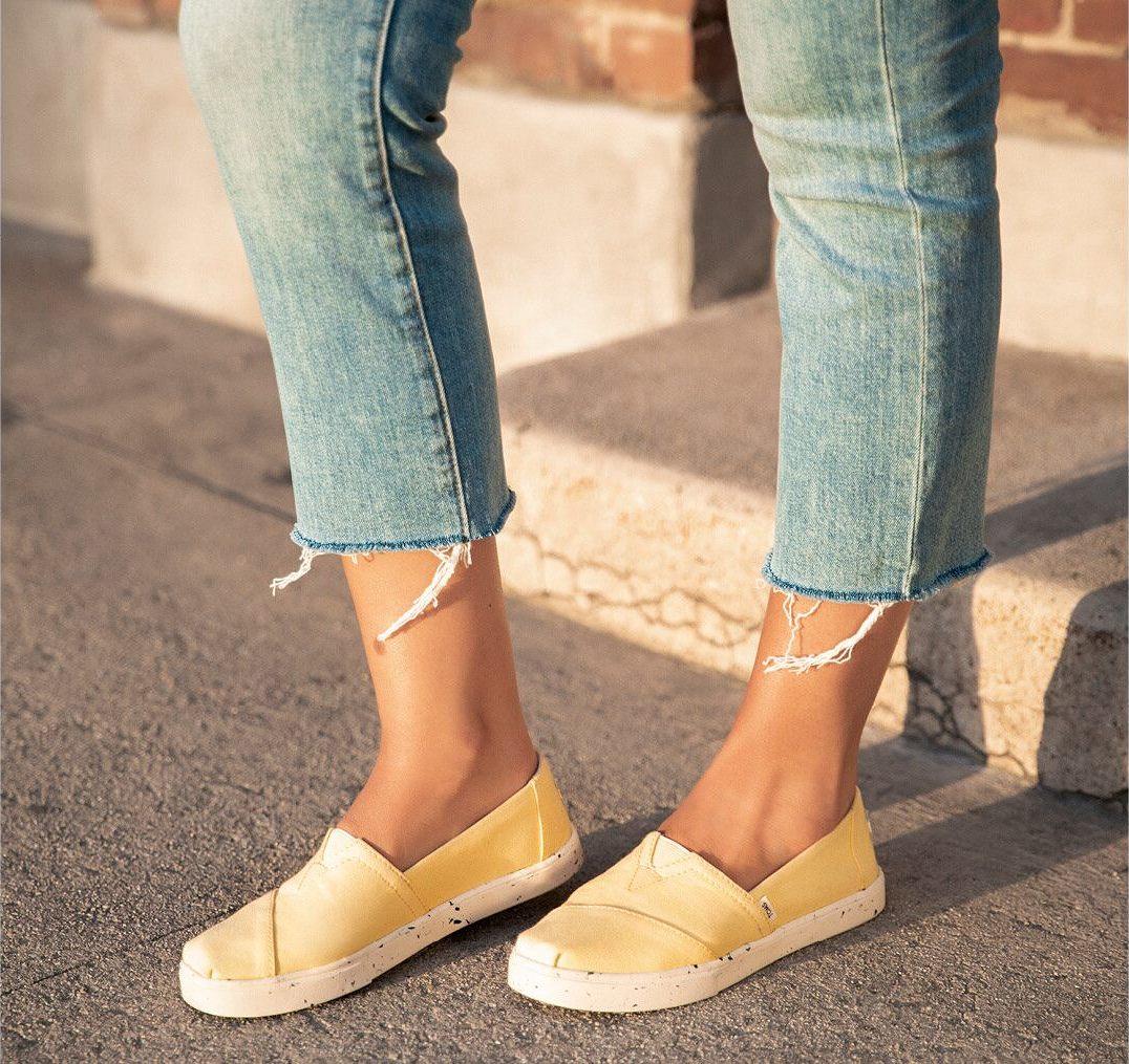 Product gallery image number 2 for product Yellow Plant Dye Cupsole Alpargatas Shoes - Women's