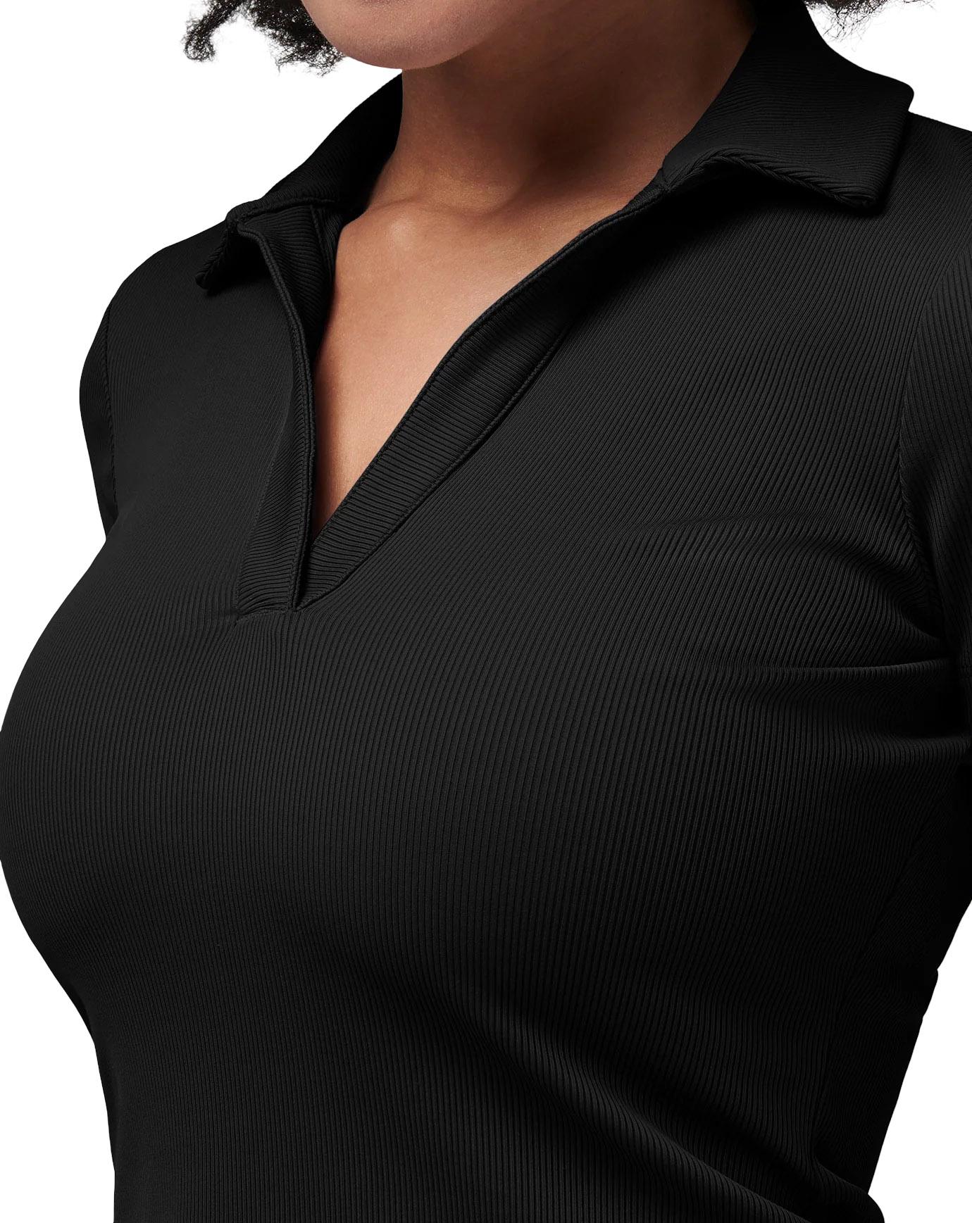 Product gallery image number 5 for product MoveKnit V-Neck Polo - Women's