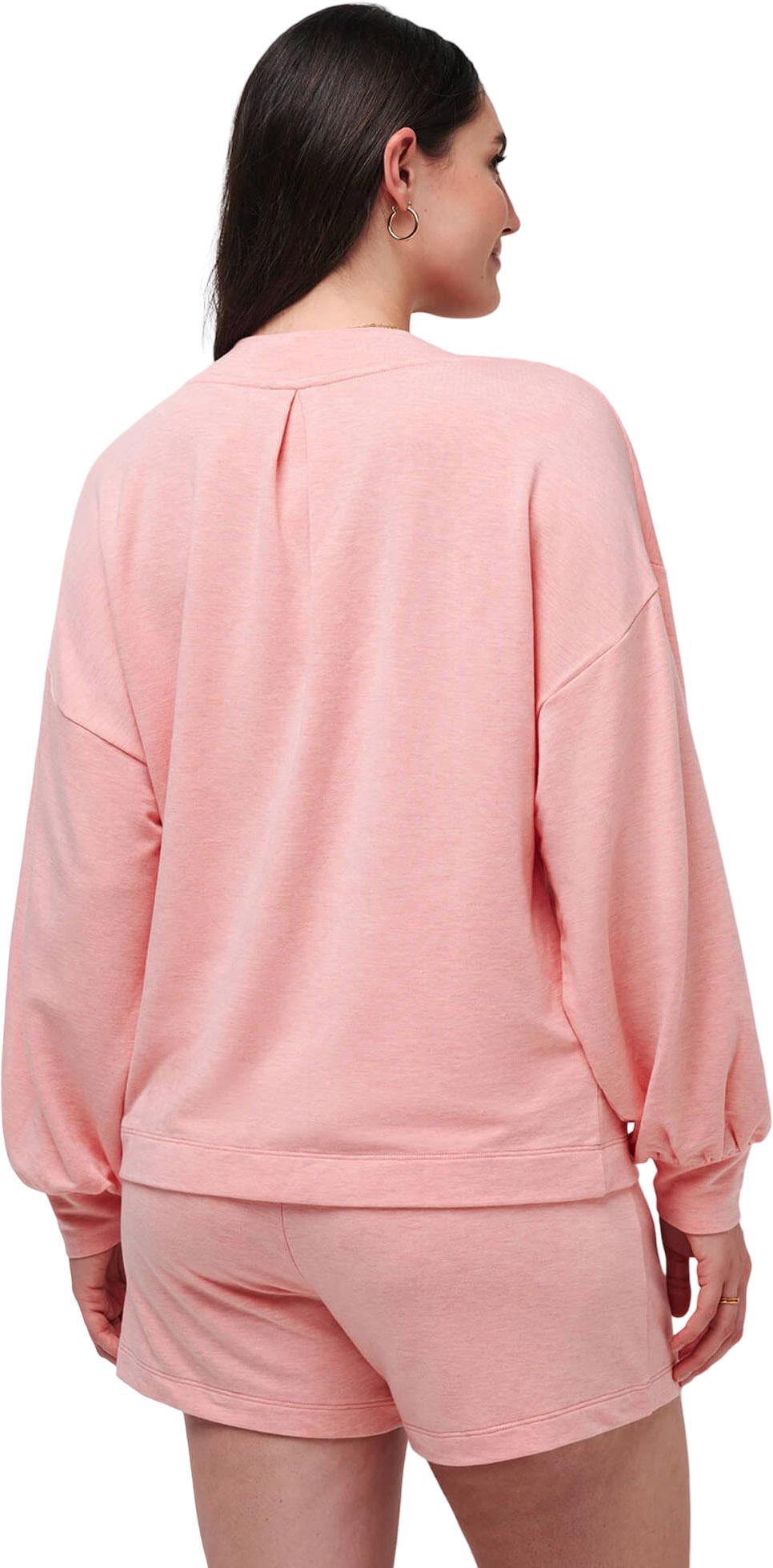 Product gallery image number 2 for product Cloud Terry V-Neck Pullover - Women's