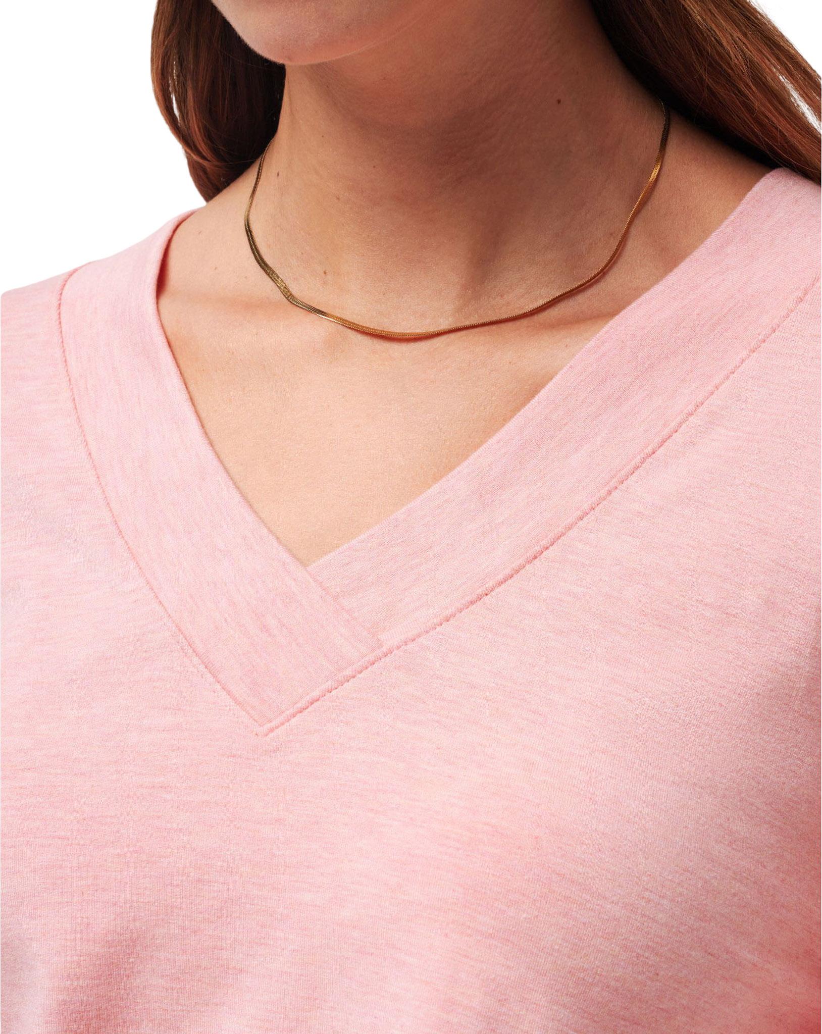 Product gallery image number 3 for product Cloud Terry V-Neck Pullover - Women's