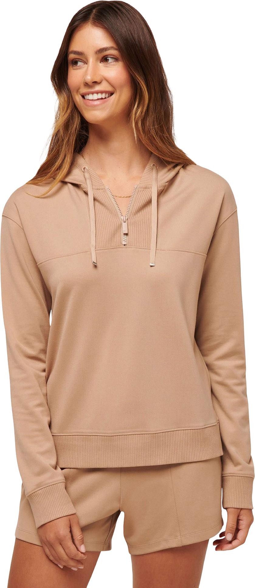 Product gallery image number 6 for product Friday Ponte Half Zip Hoodie - Women's