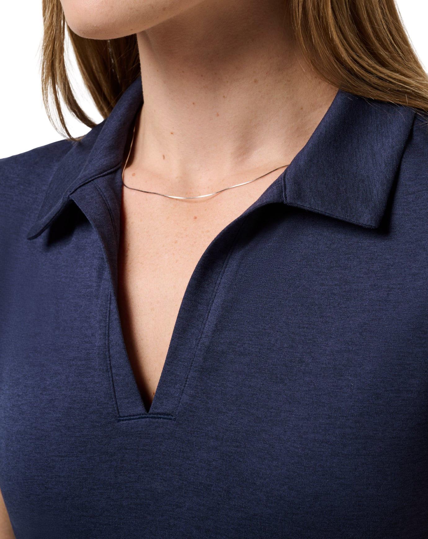Product gallery image number 3 for product Skyloft Light Coast Short Sleeve Polo - Women's