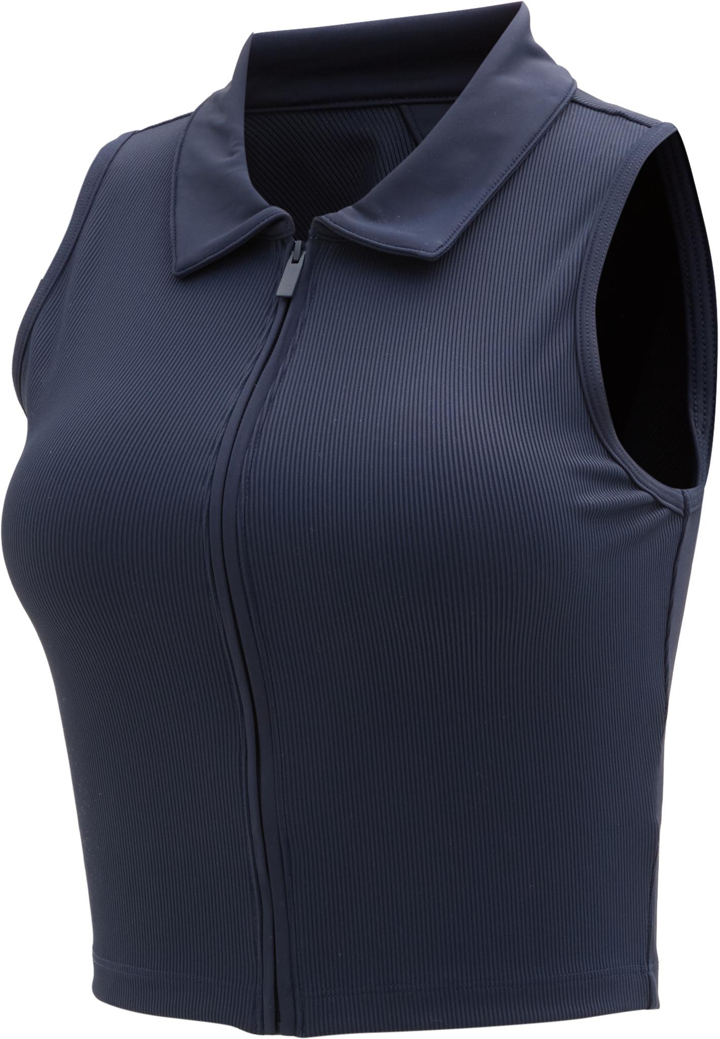 Product gallery image number 5 for product MoveKnit Rib Zip Polo - Women's