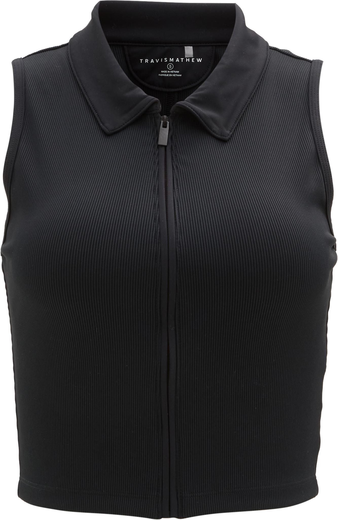 Image de produit pour Polo à glissière en tissu côtelé MoveKnit - Femme