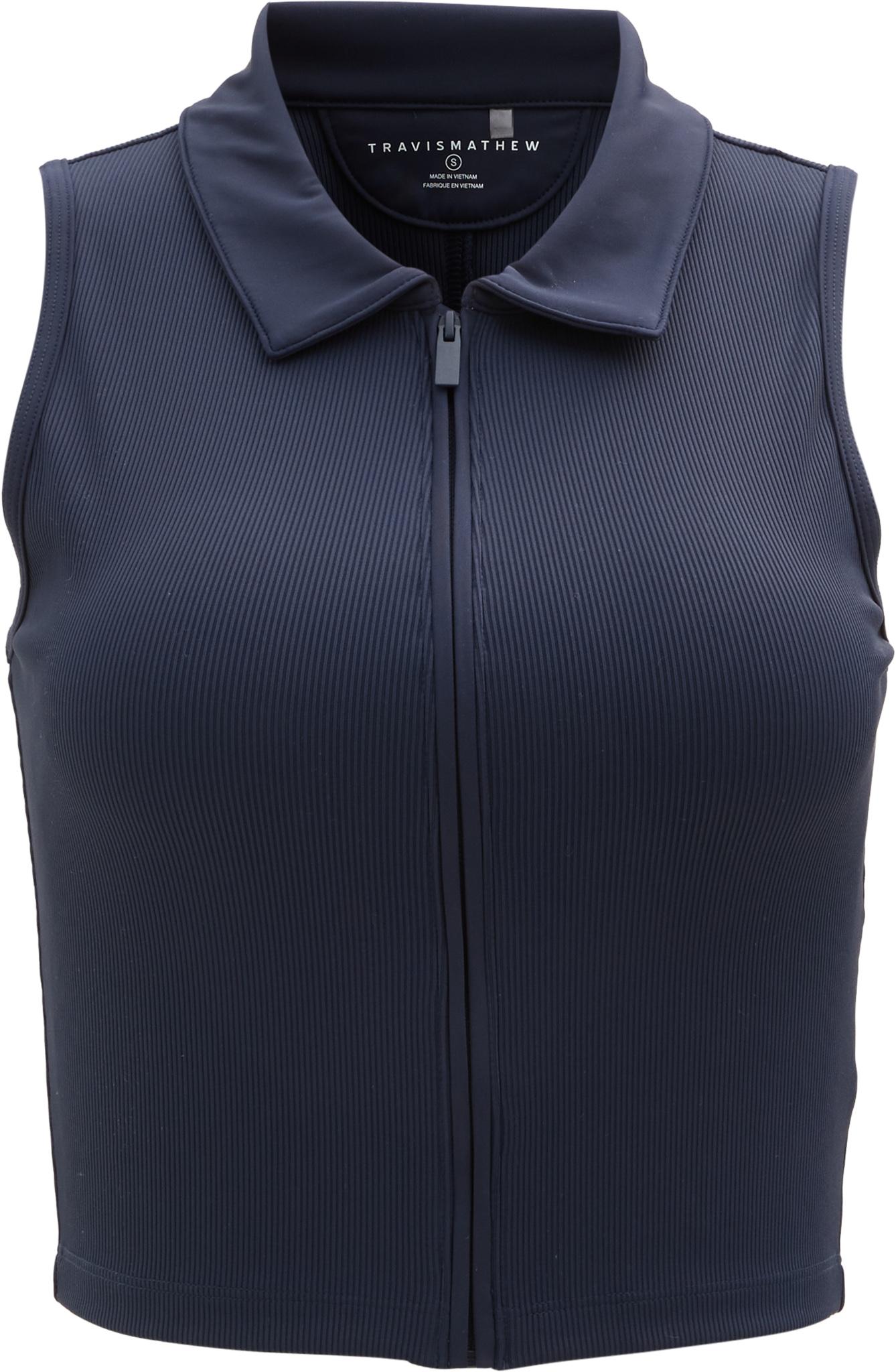 Product image for MoveKnit Rib Zip Polo - Women's