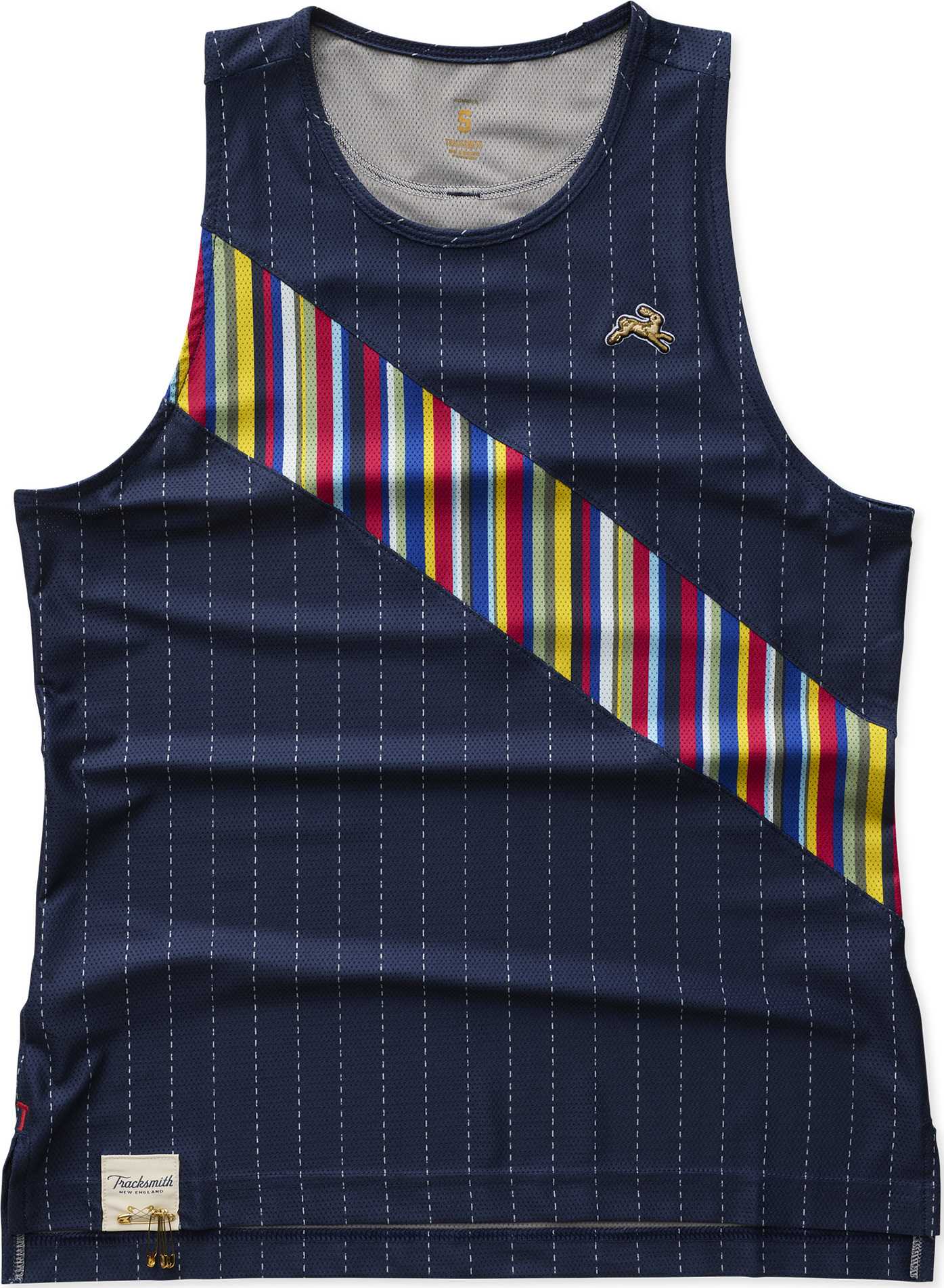 Navy Pinstripe - Multi