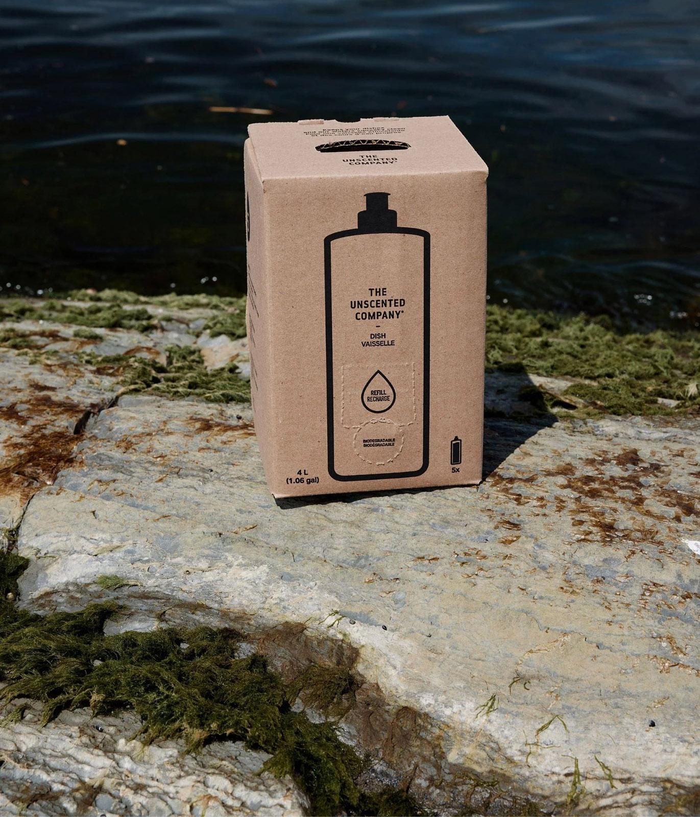 Product gallery image number 4 for product Liquid Dish Soap Refill Box 4L