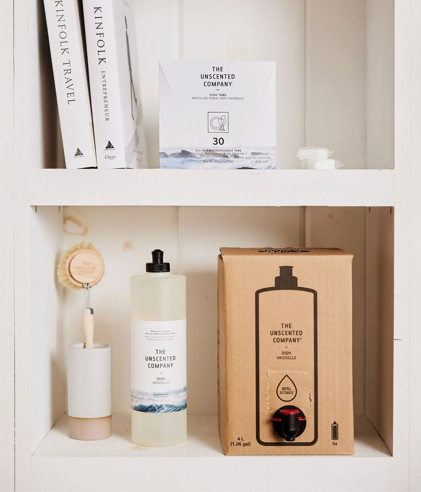 Product gallery image number 3 for product Liquid Dish Soap Refill Box 4L