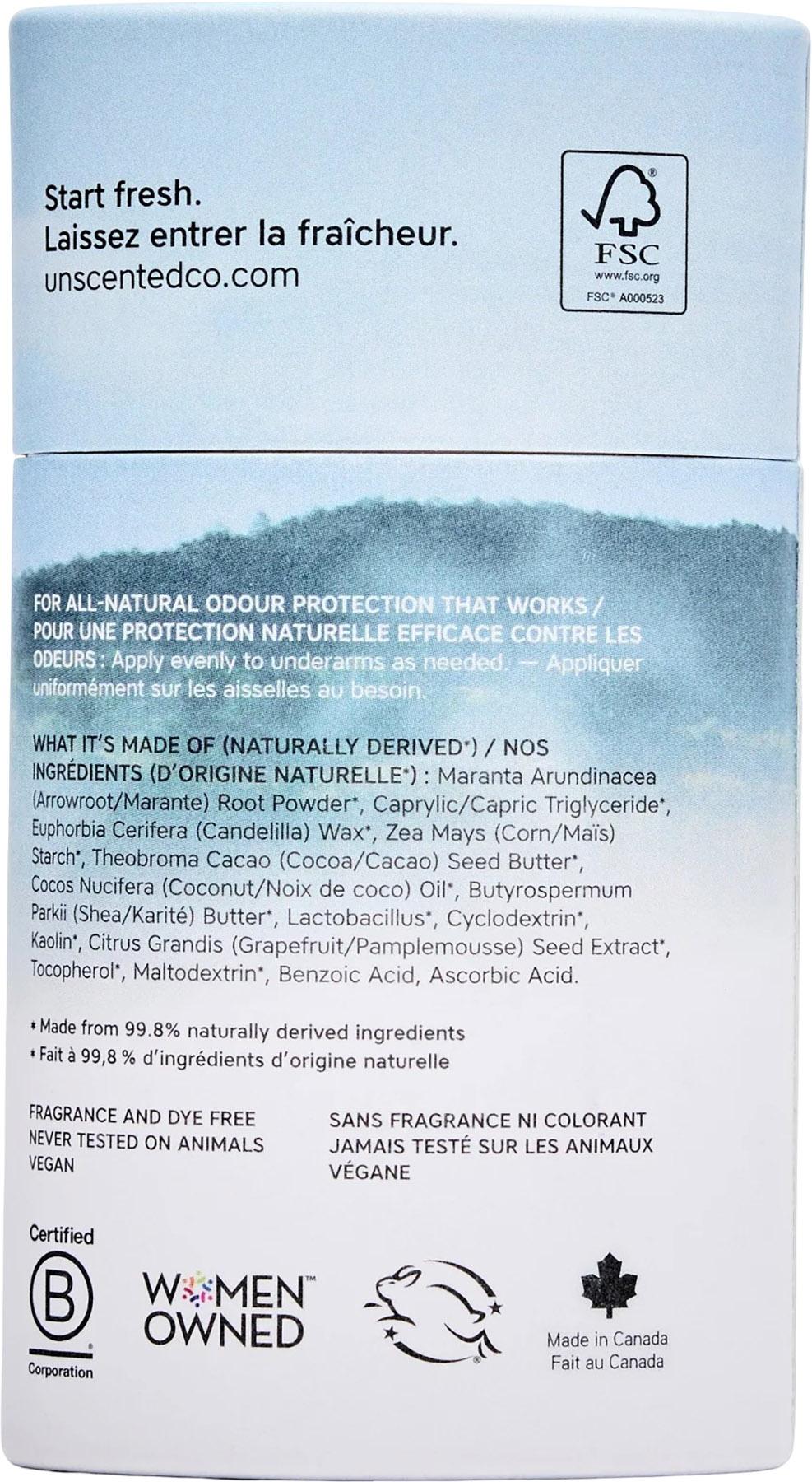 Product gallery image number 5 for product Recyclable Oval Paper Tube Deodorant 70g/2.5oz