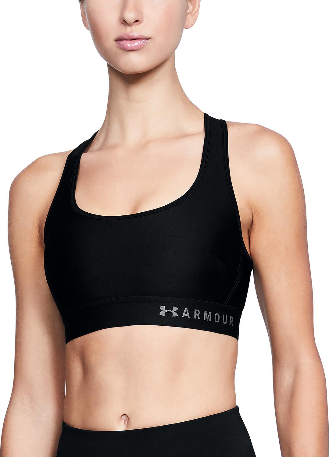 Product gallery image number 2 for product Armour Mid Crossback Sport Bra - Women's