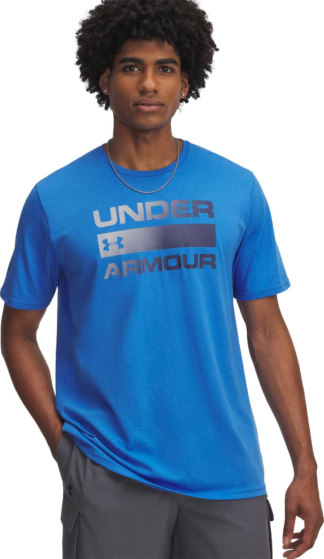 Product image for UA Team Issue Wordmark Short Sleeve - Men's
