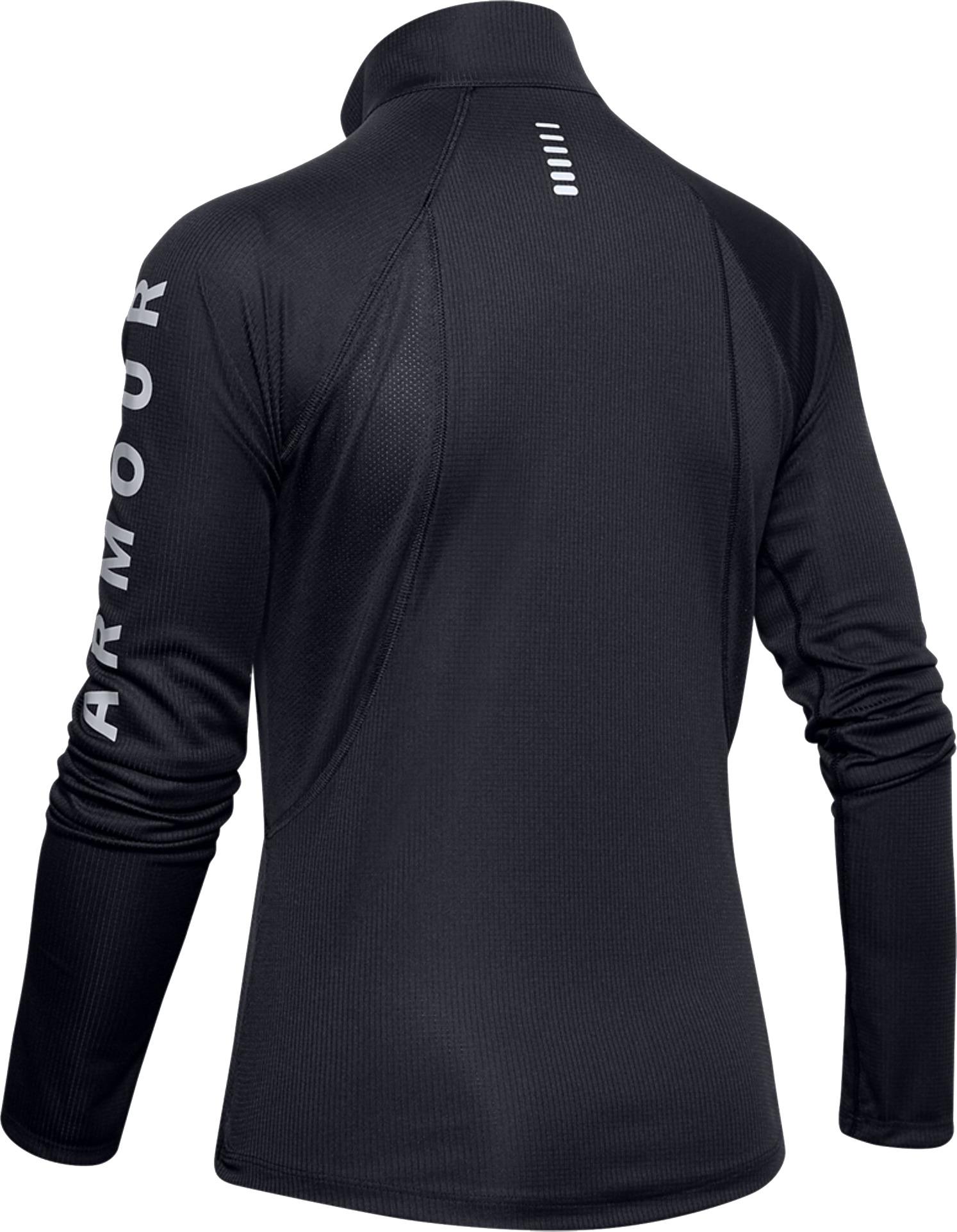 Product gallery image number 2 for product Speed Stride Wordmark ½ Zip Running Long Sleeve Shirt - Women's
