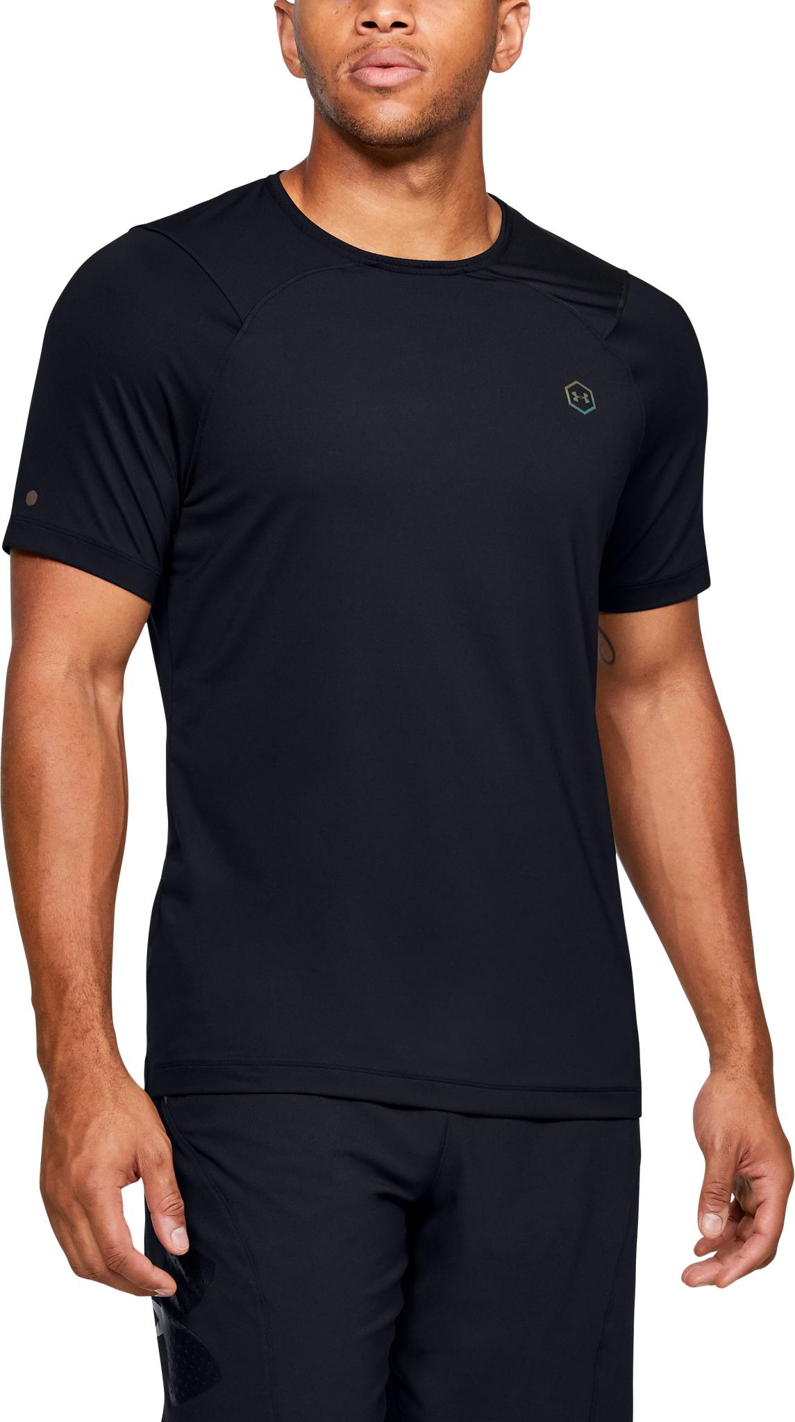 Product gallery image number 3 for product UA Rush HeatGear Fitted Short Sleeve - Men's