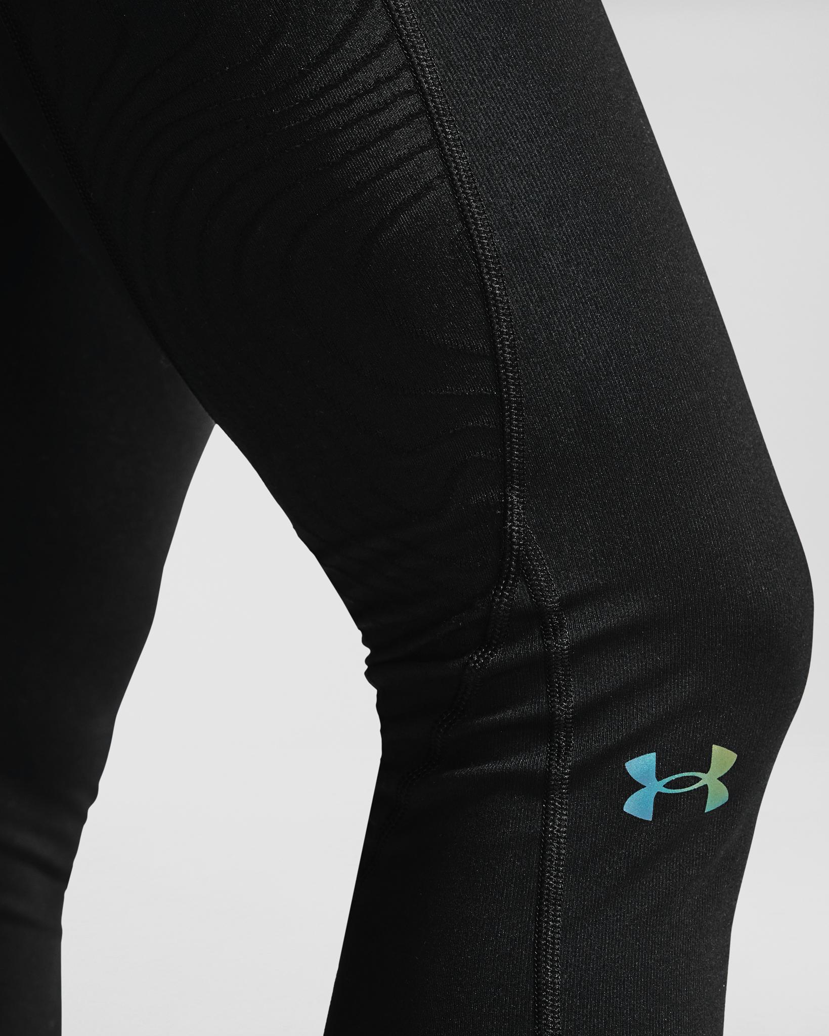 Product gallery image number 6 for product UA RUSH™ ColdGear® Jacquard Leggings - Women's