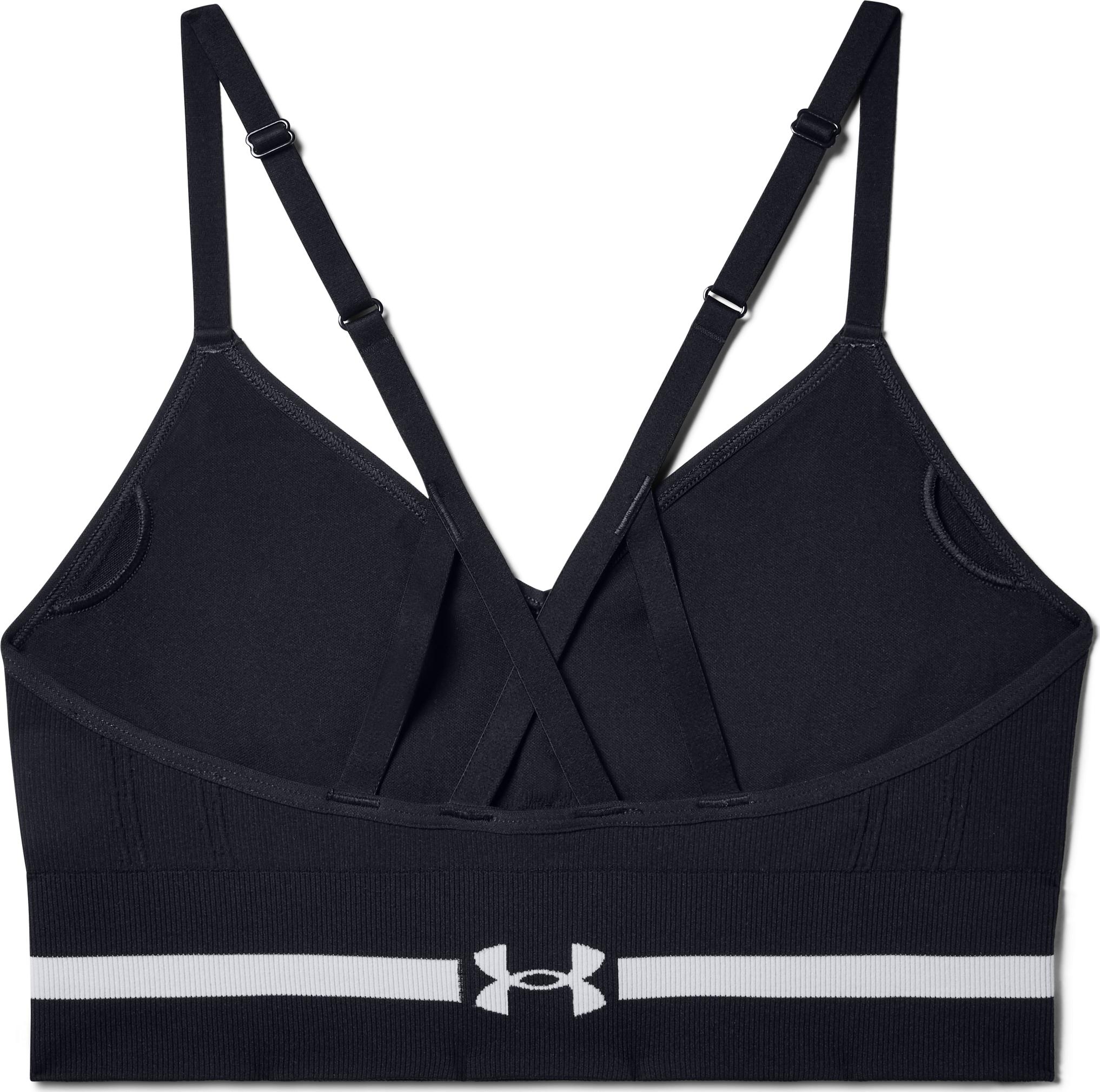 Product gallery image number 2 for product UA Seamless Low Long Sports Bra - Women's