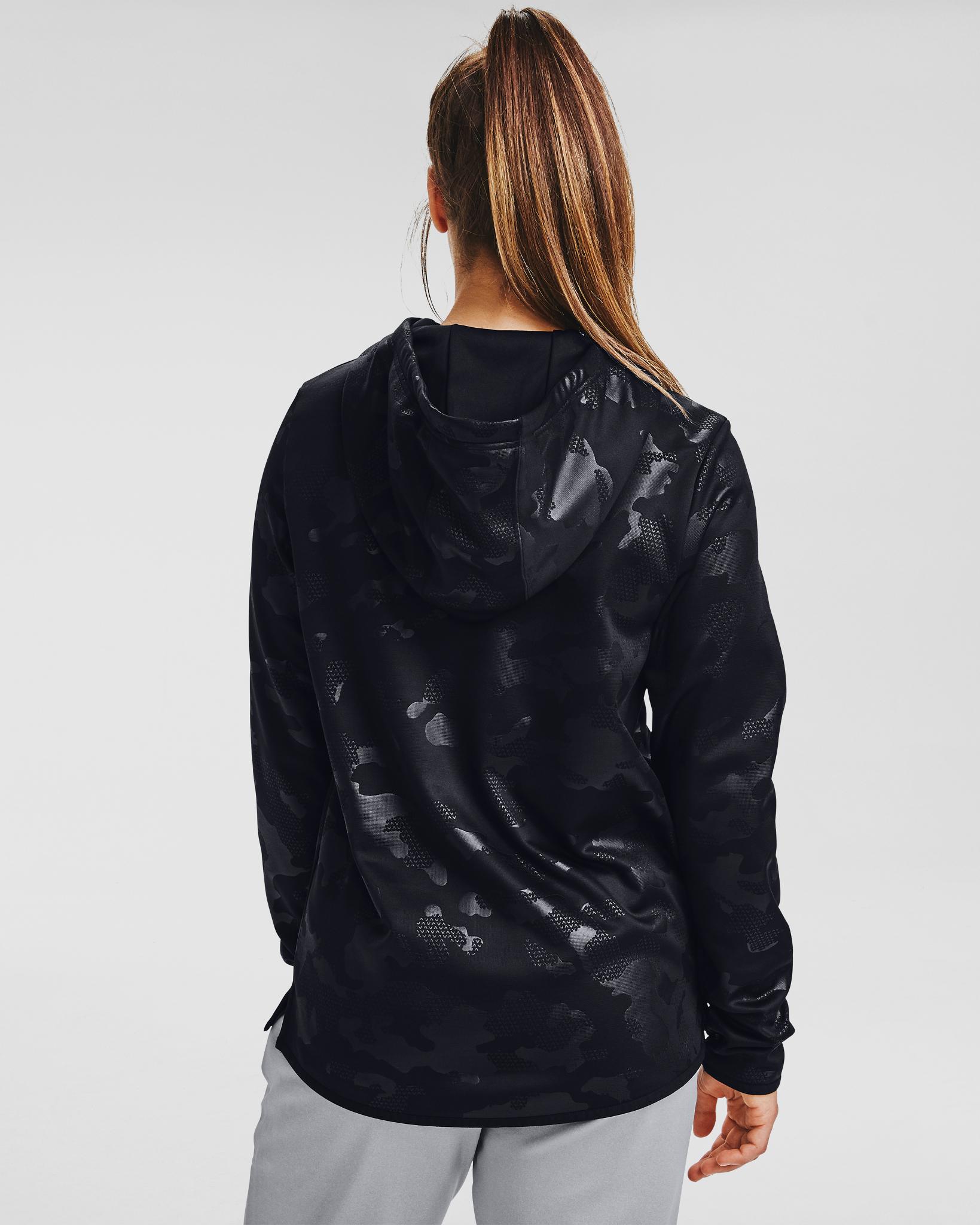 Product gallery image number 2 for product Armour Fleece® Big Logo Camo Shine Hoodie - Women's