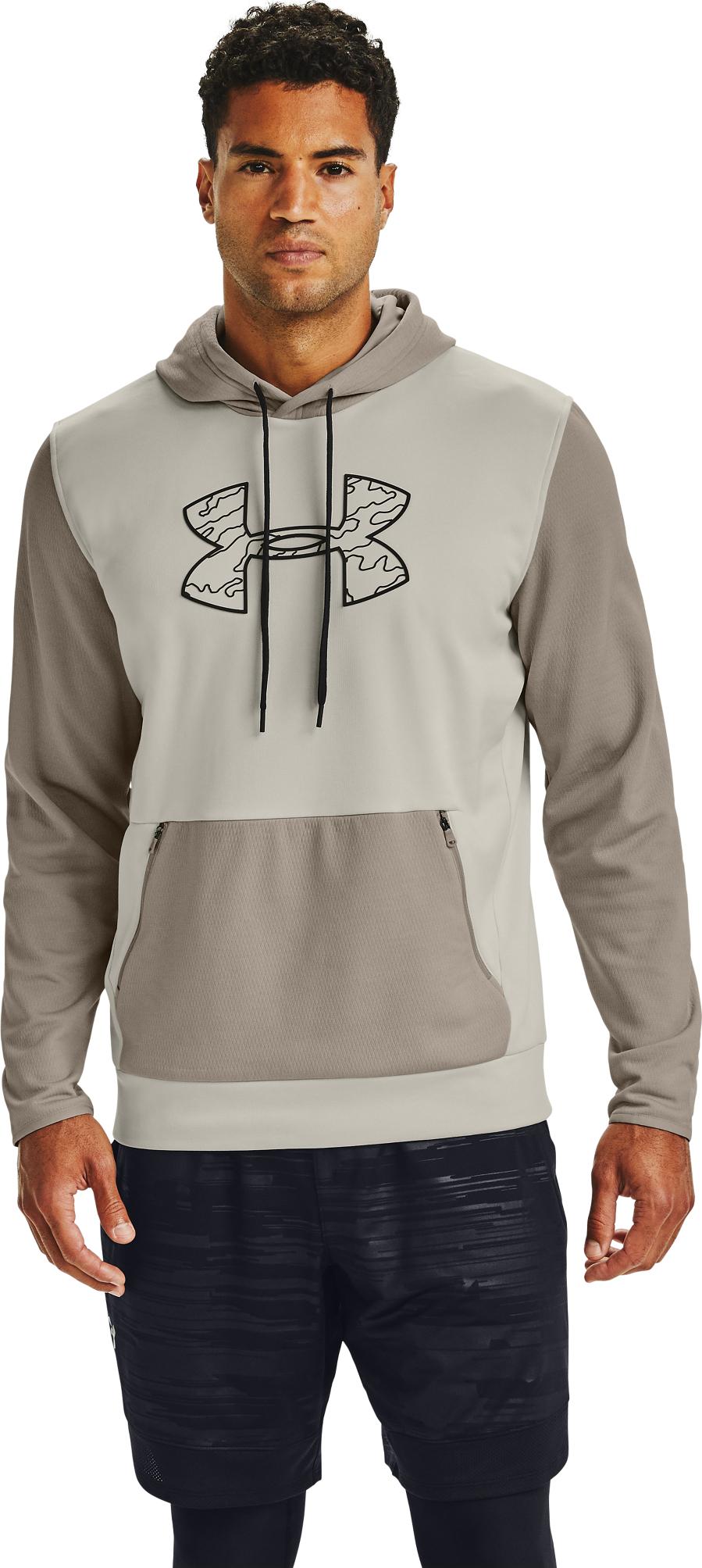 Product gallery image number 3 for product Armour Fleece® Textured Big Logo Hoodie - Men's