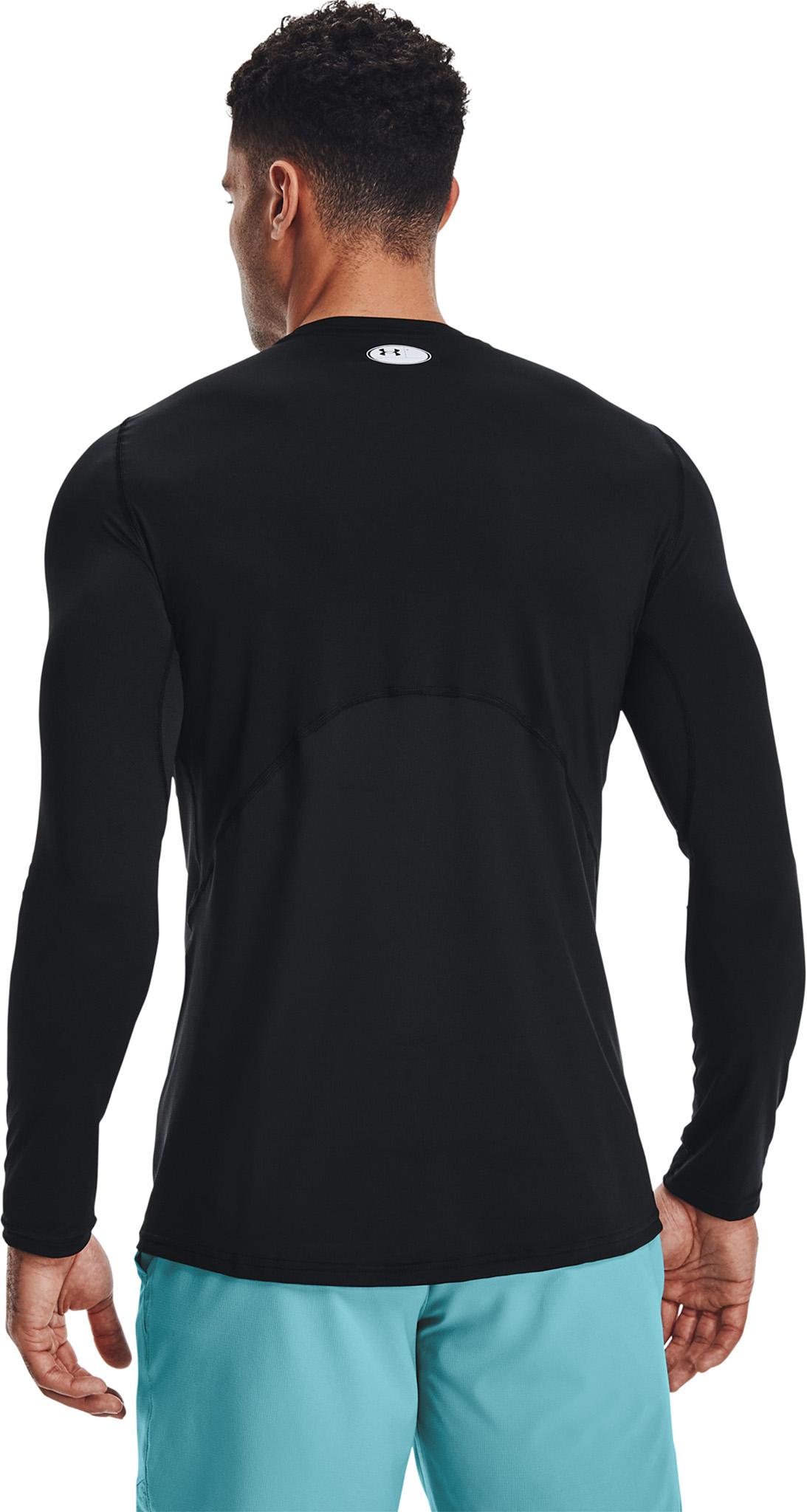 Product gallery image number 2 for product HeatGear Armour Fitted Long Sleeve Baselayer - Men's