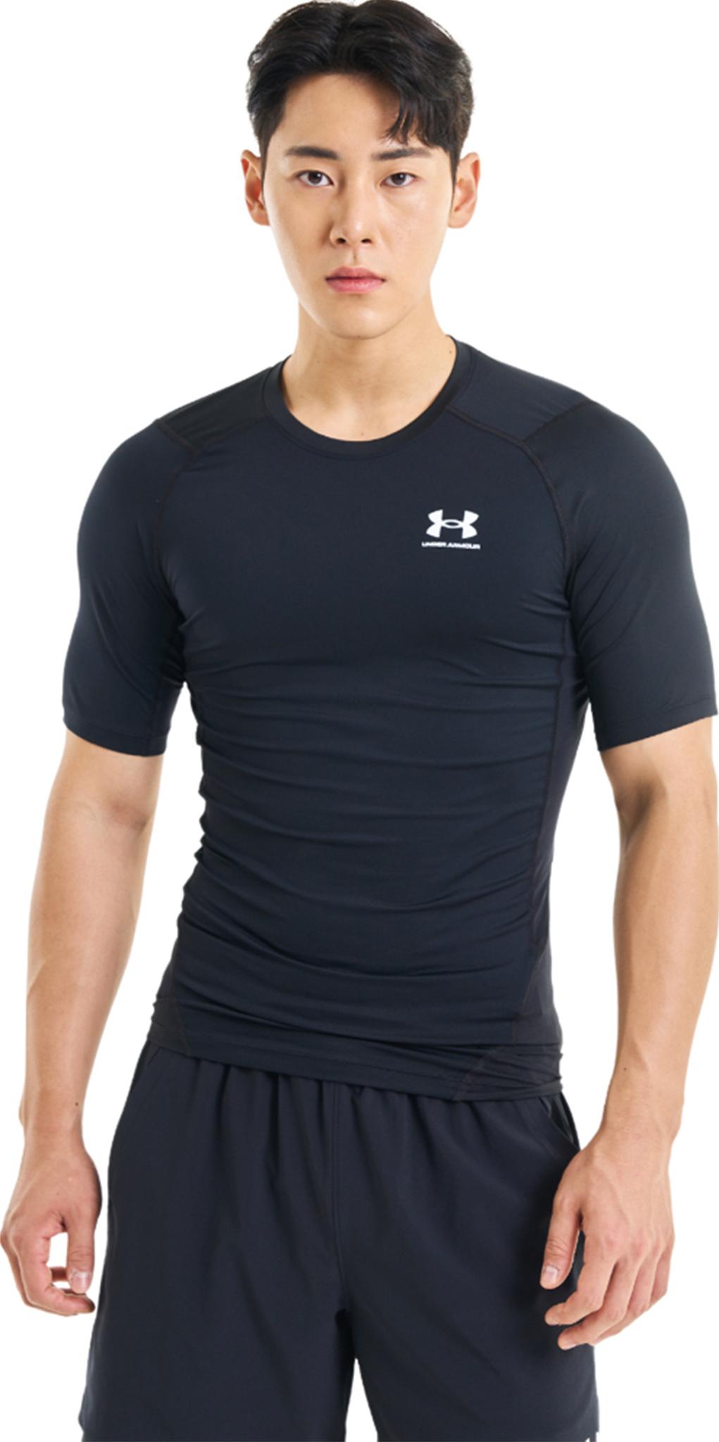 Product gallery image number 6 for product HeatGear Armour Short Sleeve Baselayer Top - Men's