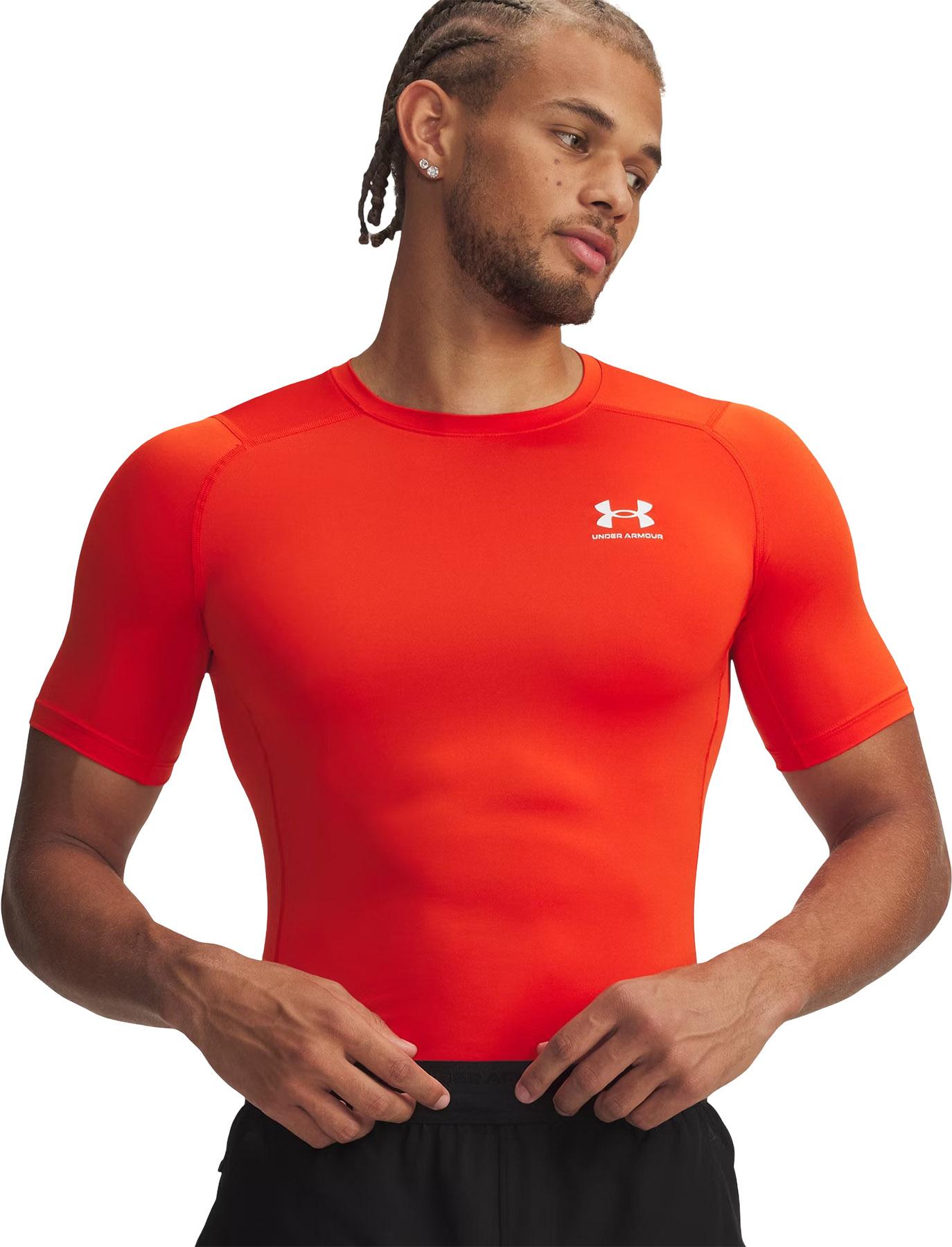 Product gallery image number 3 for product HeatGear Armour Short Sleeve Baselayer Top - Men's