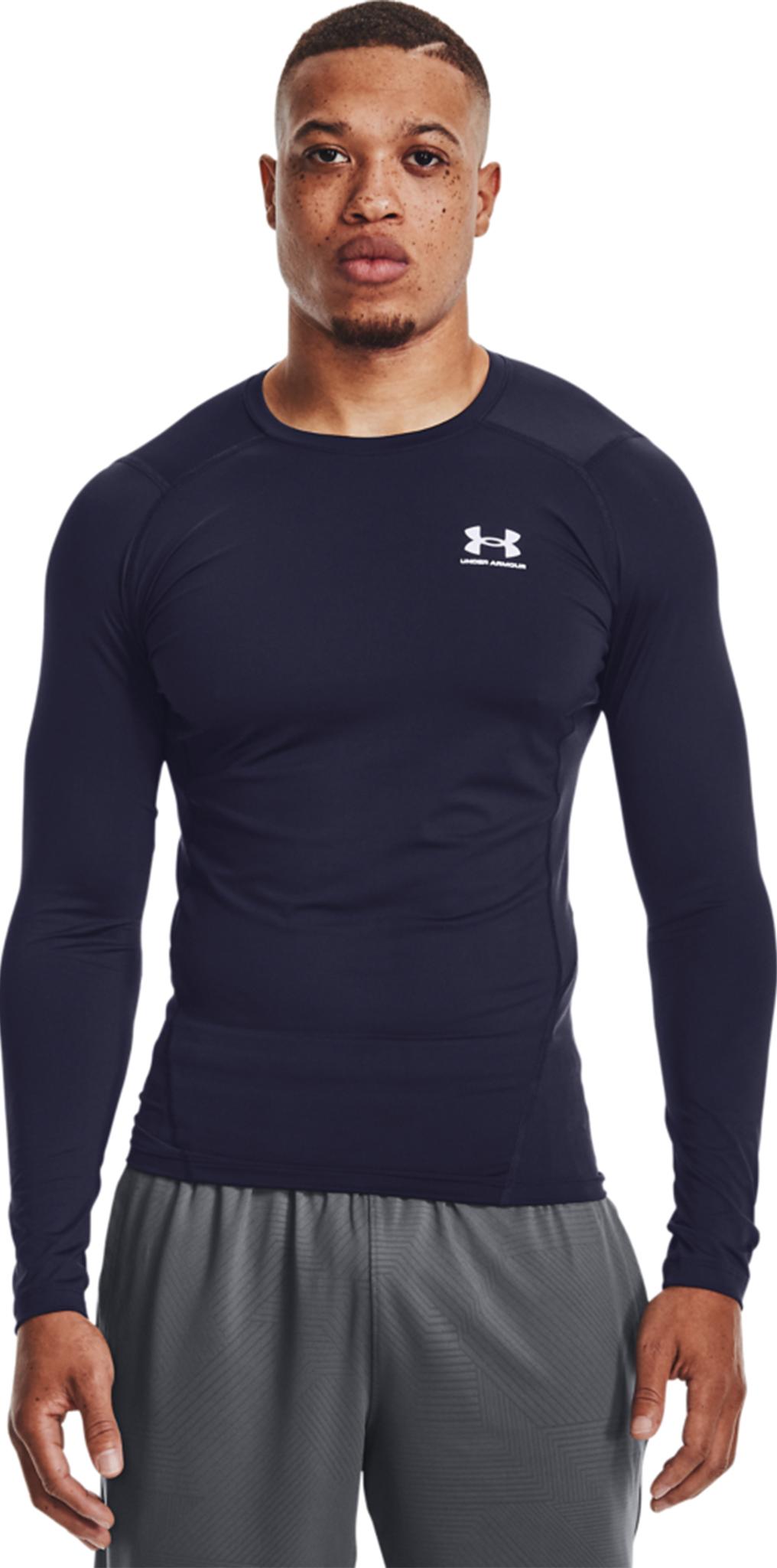Product gallery image number 4 for product HeatGear Armour Long Sleeve Baselayer Top - Men's