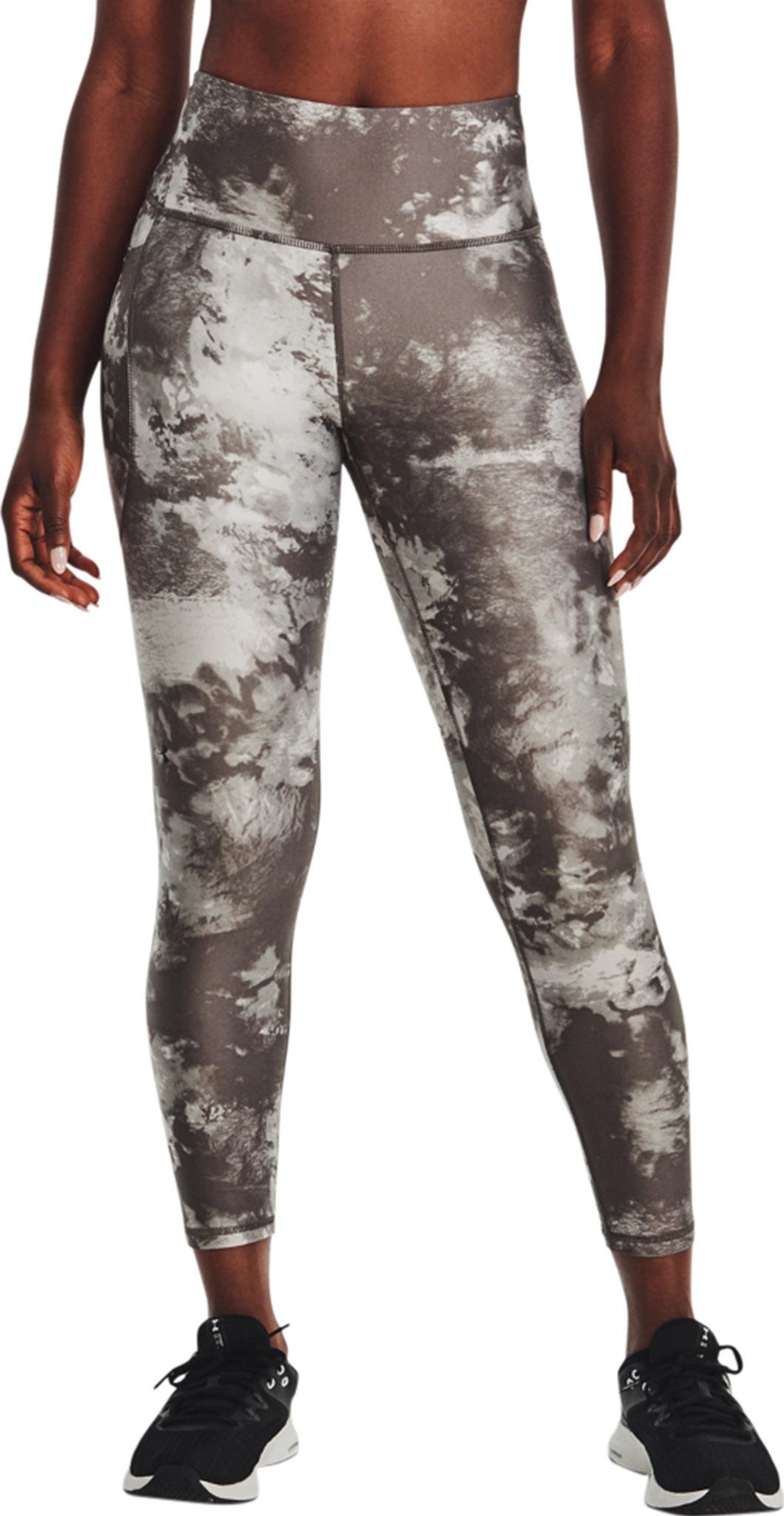 Numéro de l'image de la galerie de produits 4 pour le produit Legging à la cheville imprimé à ceinture adhérente HeatGear Armour - Femme