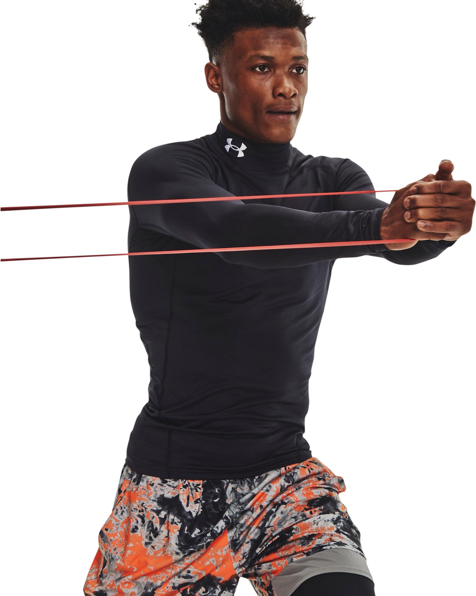 Product gallery image number 5 for product ColdGear Armour Compression Mock Neck Baselayer - Men's