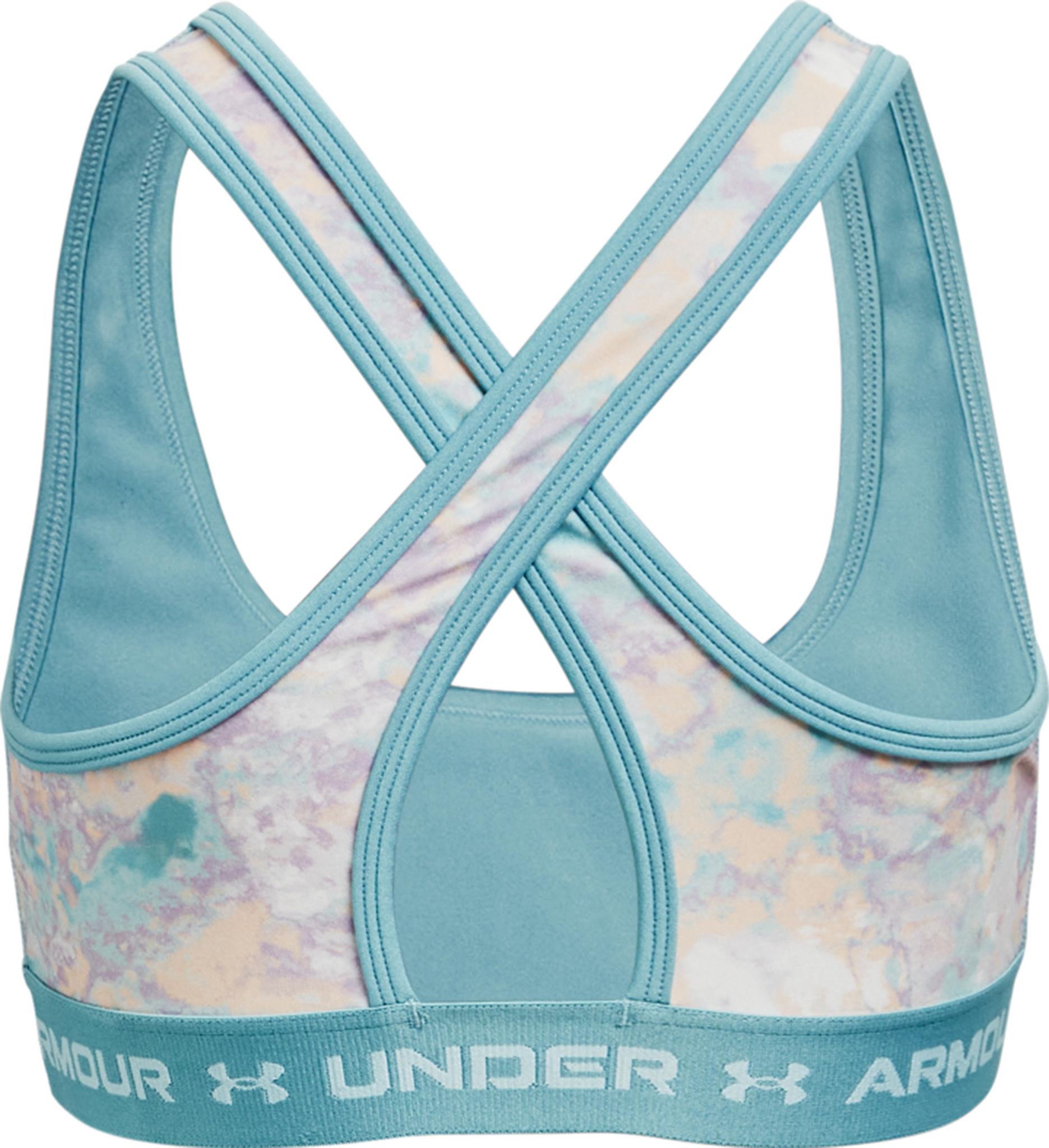 Product gallery image number 2 for product Crossback Mid Printed Bra - Girls