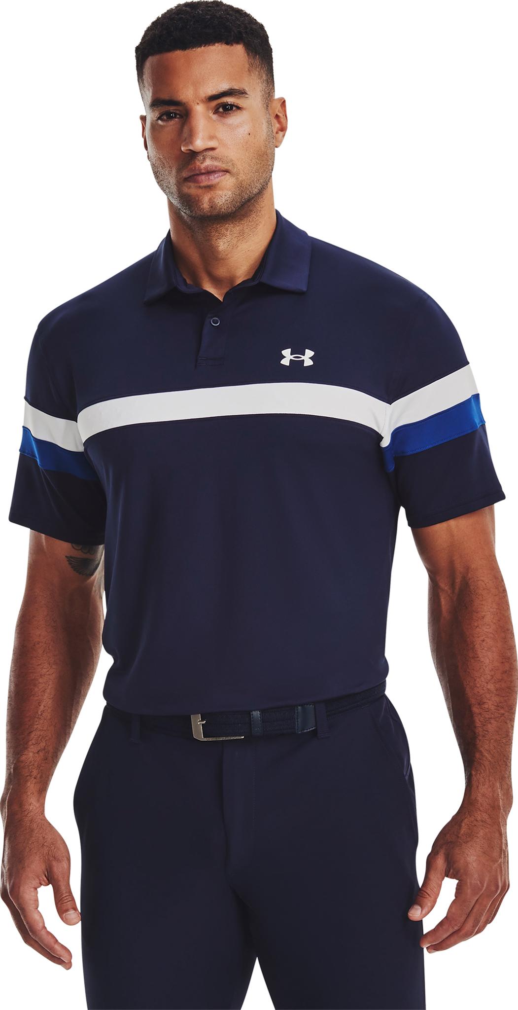 Product gallery image number 2 for product UA T2G Blocked Polo Tee - Men's