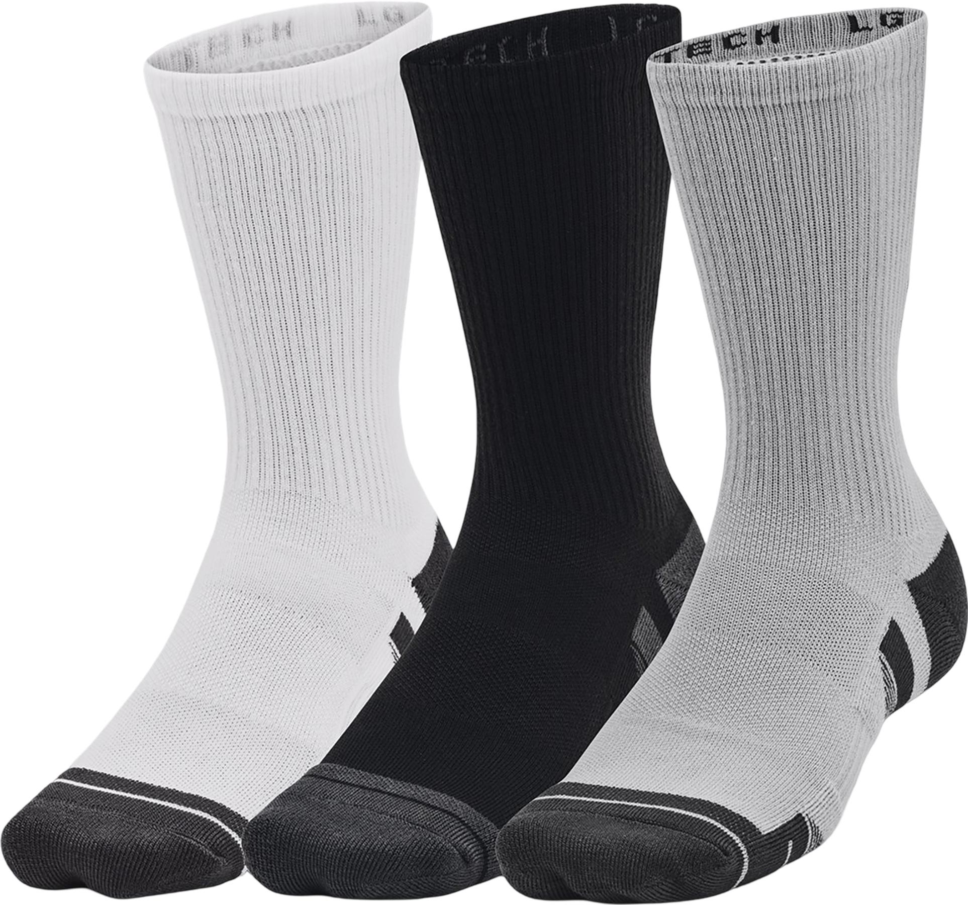 Product gallery image number 1 for product UA Performance Tech 3-Pack Crew Socks - Unisex