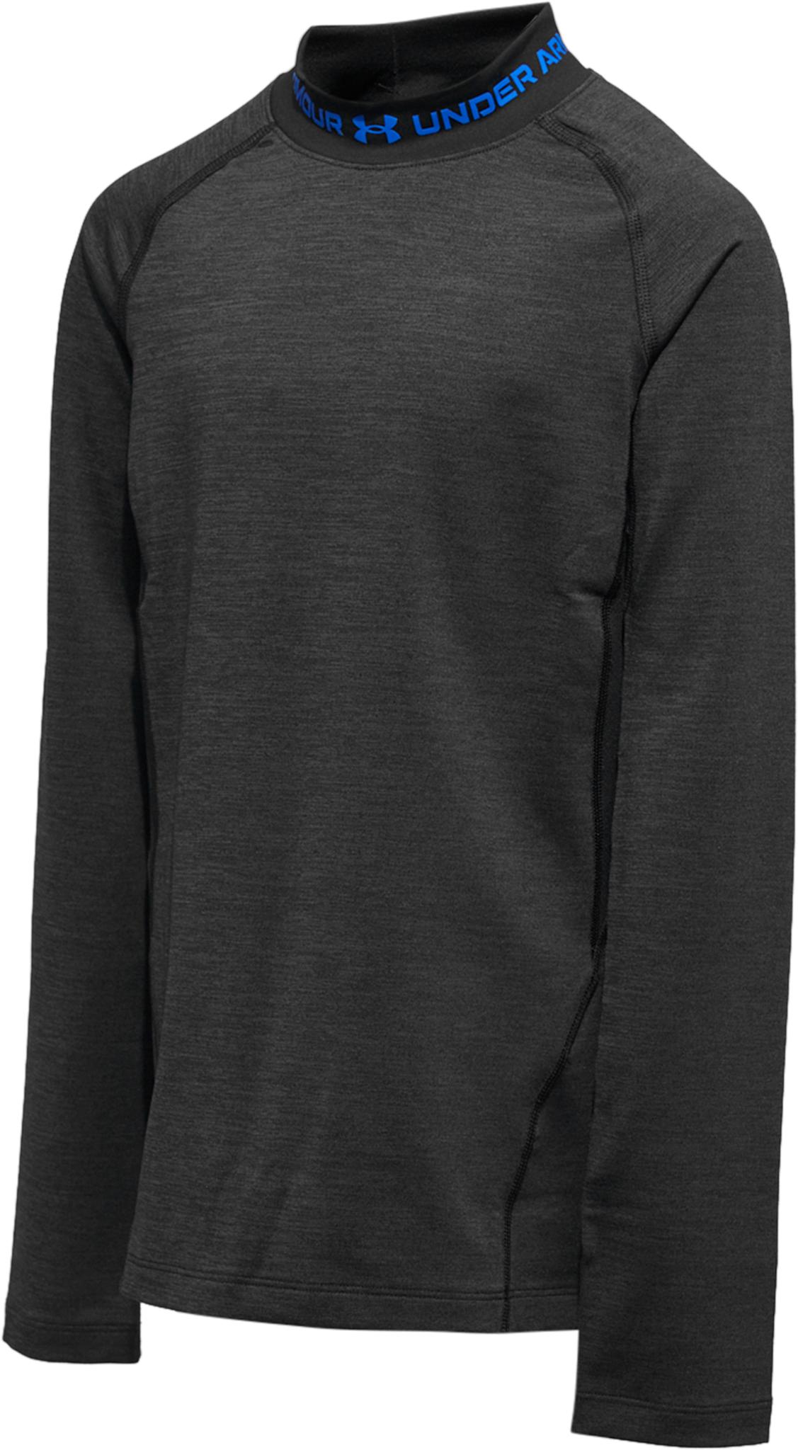 Product gallery image number 5 for product ColdGear Twist Mock Long Sleeve Baselayer Top - Kids