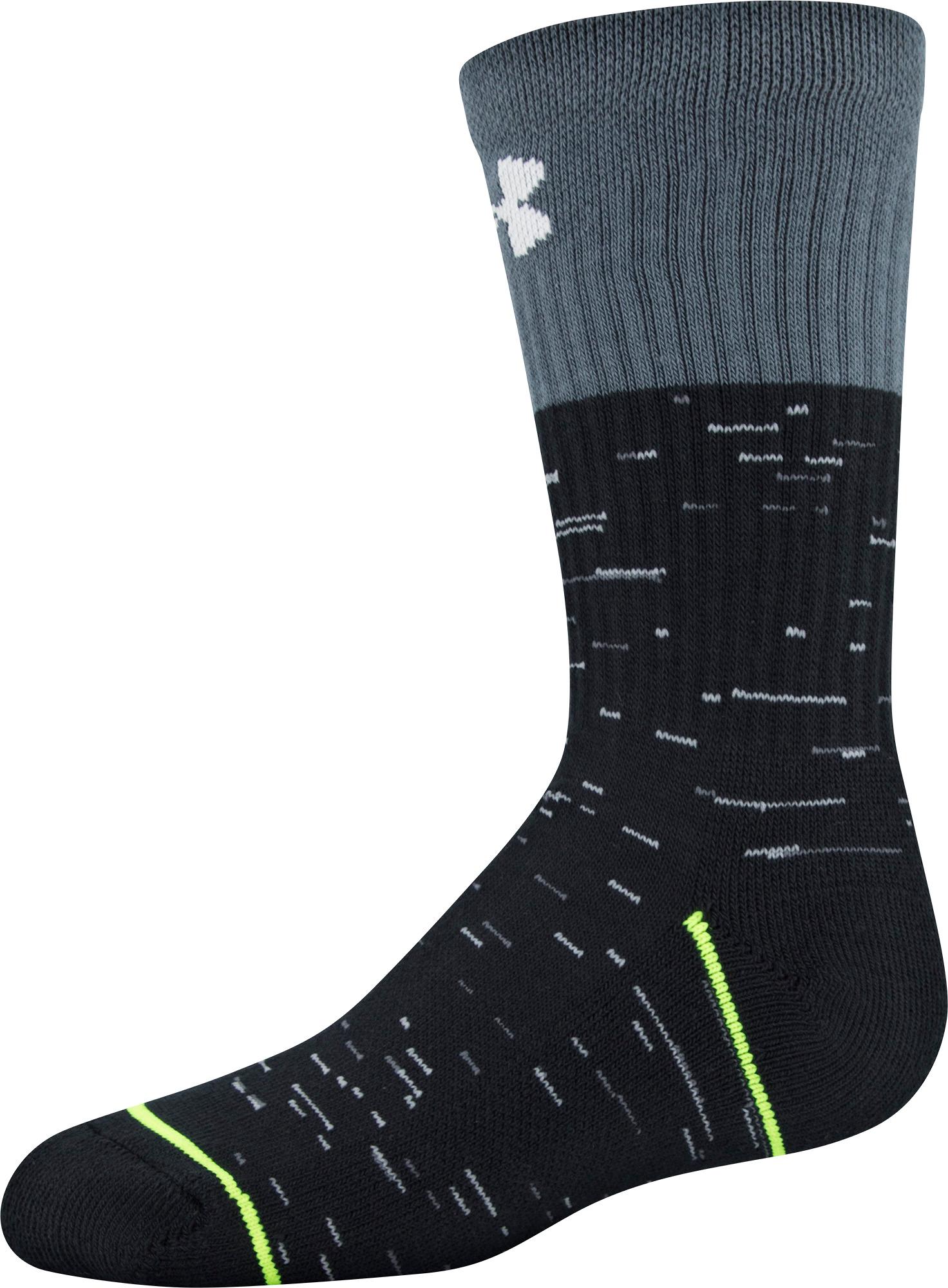 Product gallery image number 2 for product Phenom No Show High Socks - 3-Pack - Boys