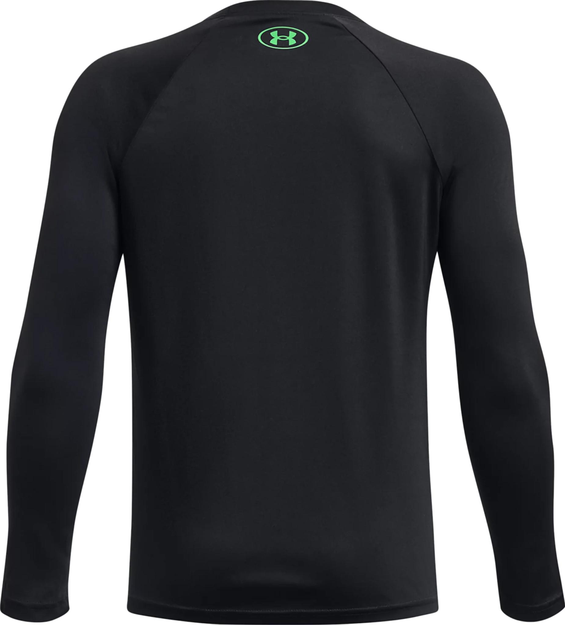 Numéro de l'image de la galerie de produits 2 pour le produit Haut à manches longues avec imprimé UA Tech Hybrid - Garçon