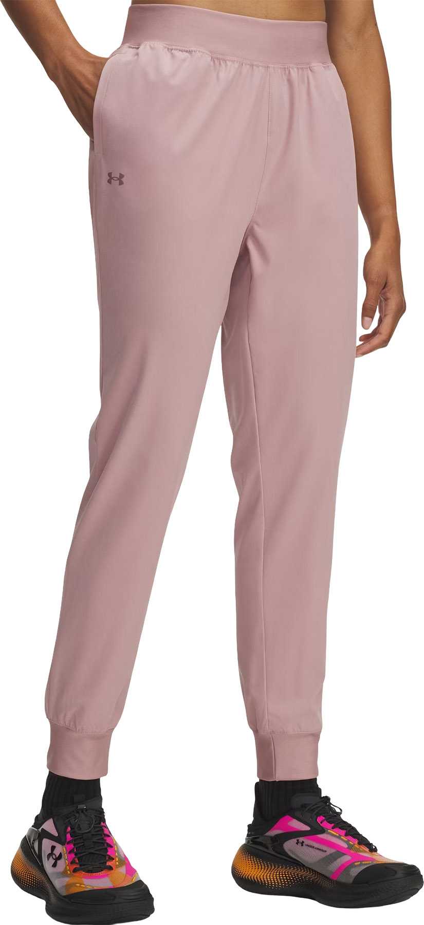 Image de produit pour Pantalon tissé à taille haute UA Rival - Femme