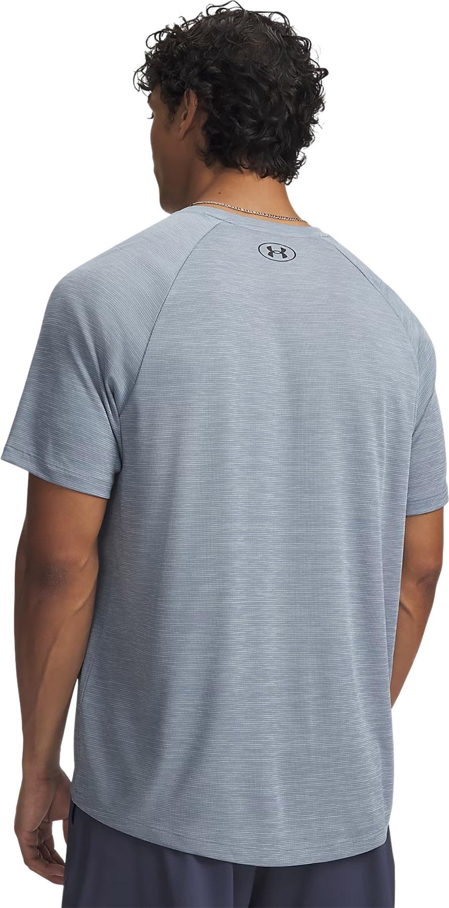 Product gallery image number 2 for product UA Tech Textured Short Sleeve T-Shirt - Men's