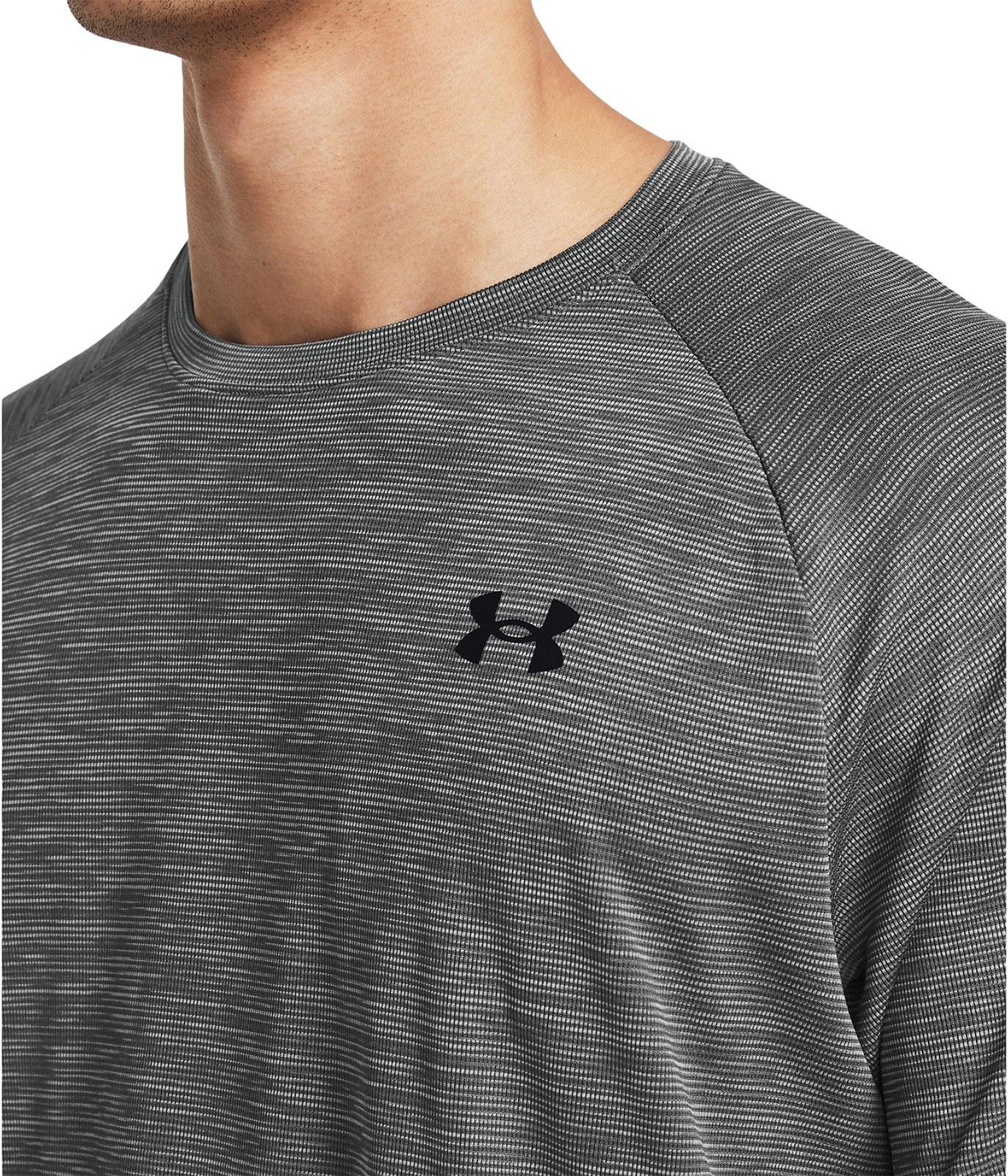 Product gallery image number 4 for product UA Tech Textured Short Sleeve T-Shirt - Men's