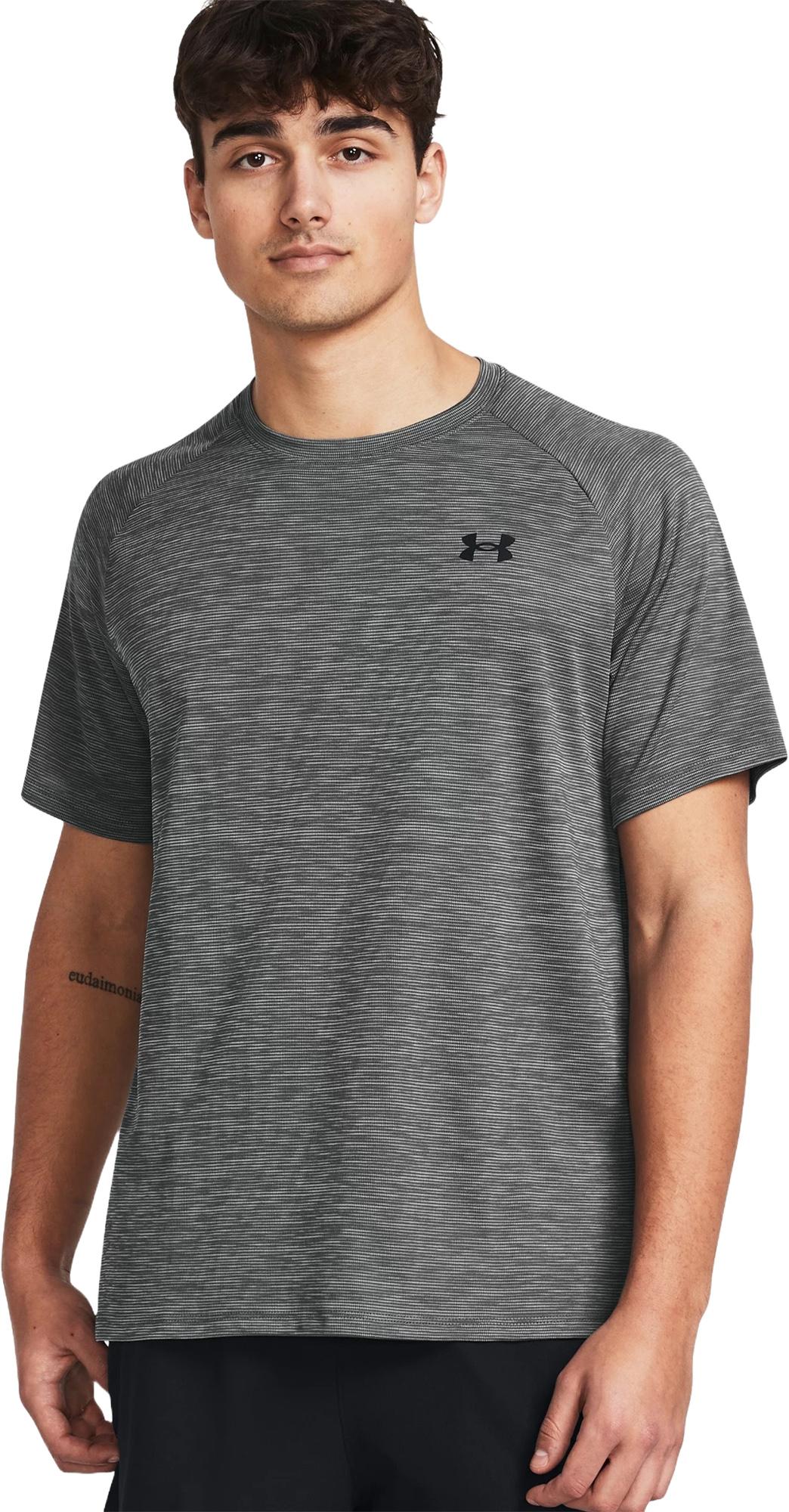 Product gallery image number 3 for product UA Tech Textured Short Sleeve T-Shirt - Men's