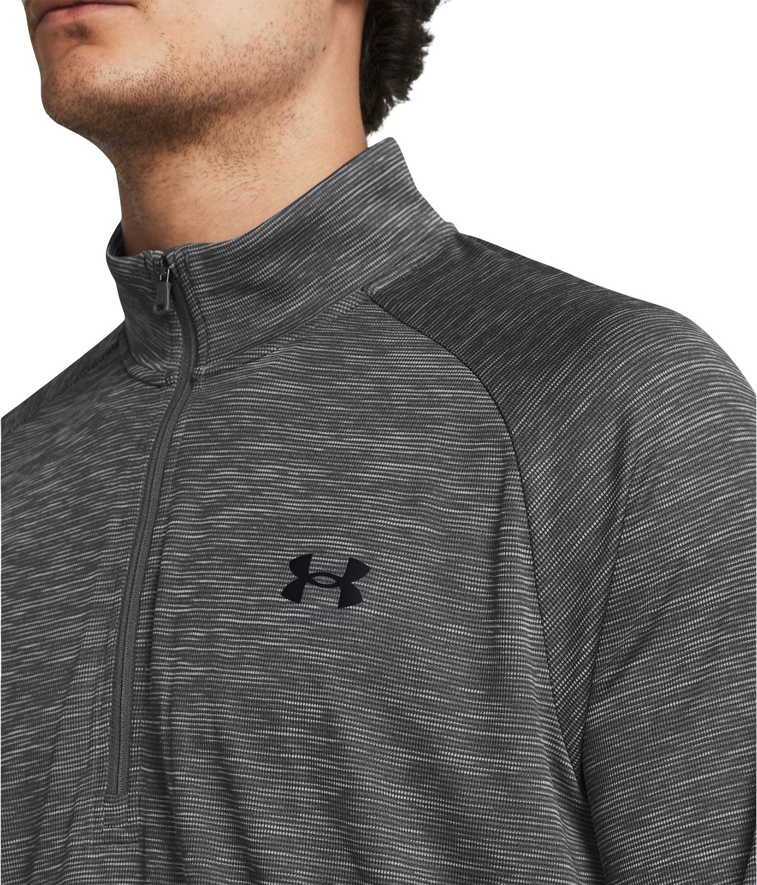 Product gallery image number 3 for product UA Tech Textured ½ Zip Pullover - Men's