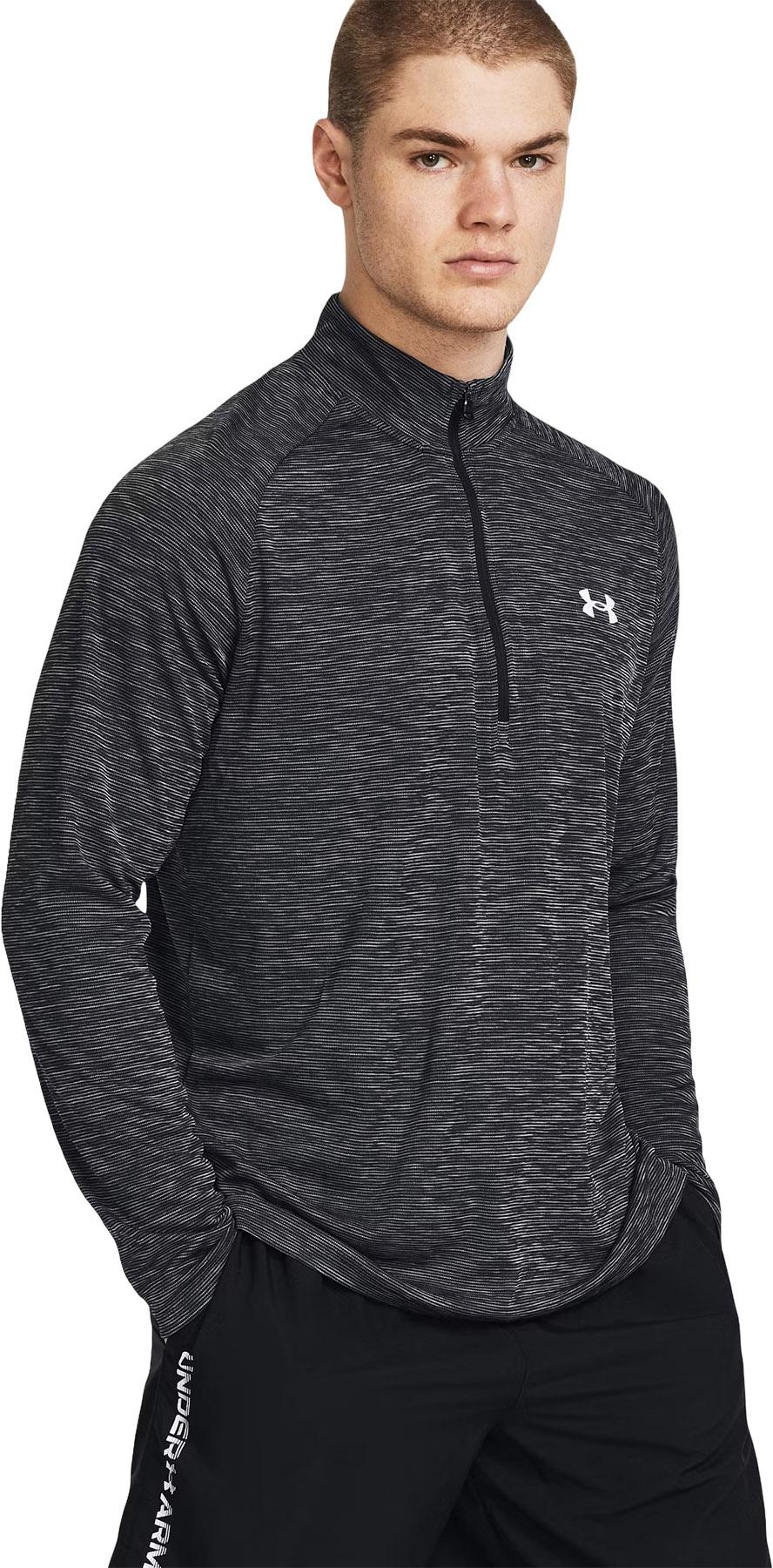 Product gallery image number 5 for product UA Tech Textured ½ Zip Pullover - Men's